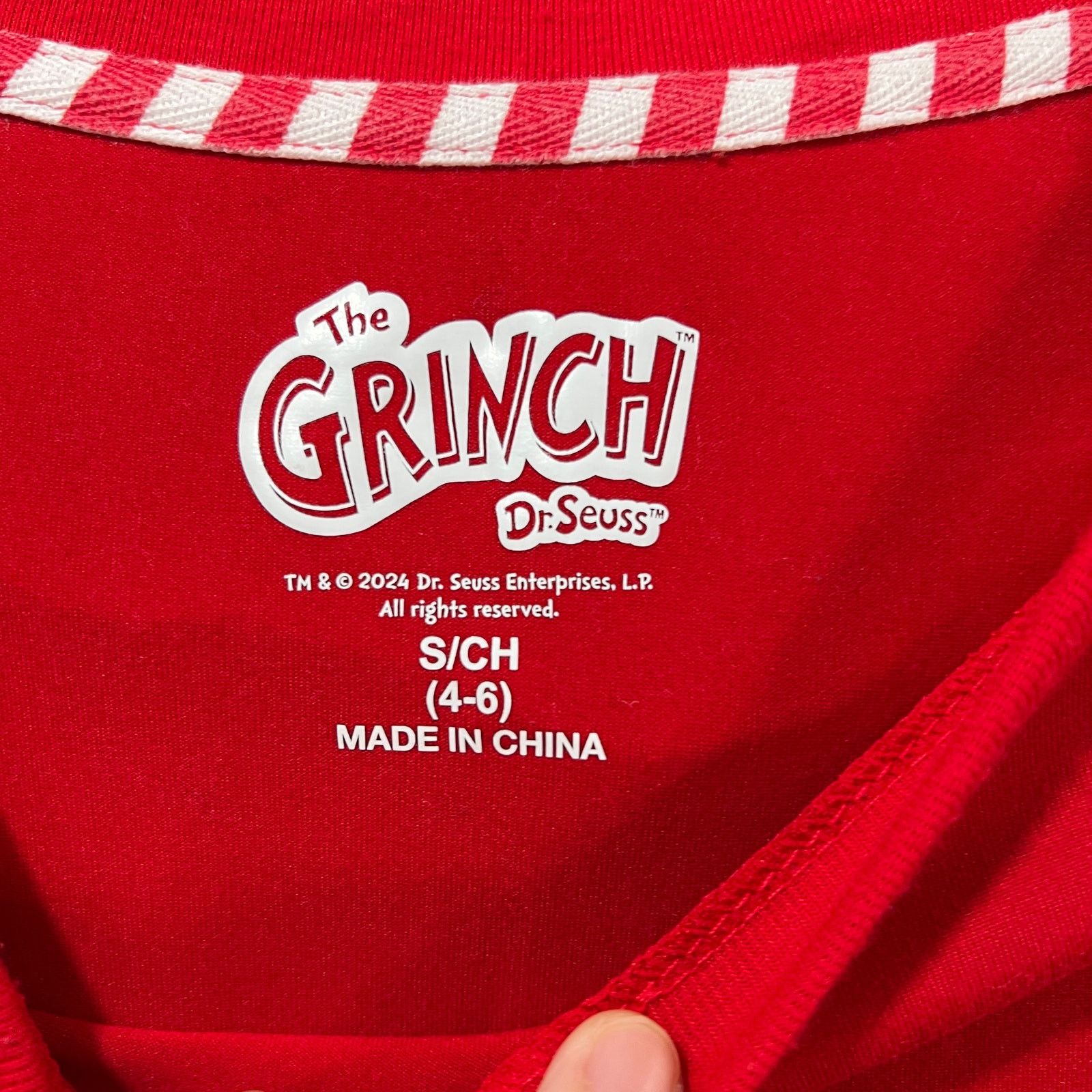 Other Dr. Seuss Grinch Matching Family Pajama Set of 4 Size M / US 6-8 / IT 42-44 - 2 Thumbnail