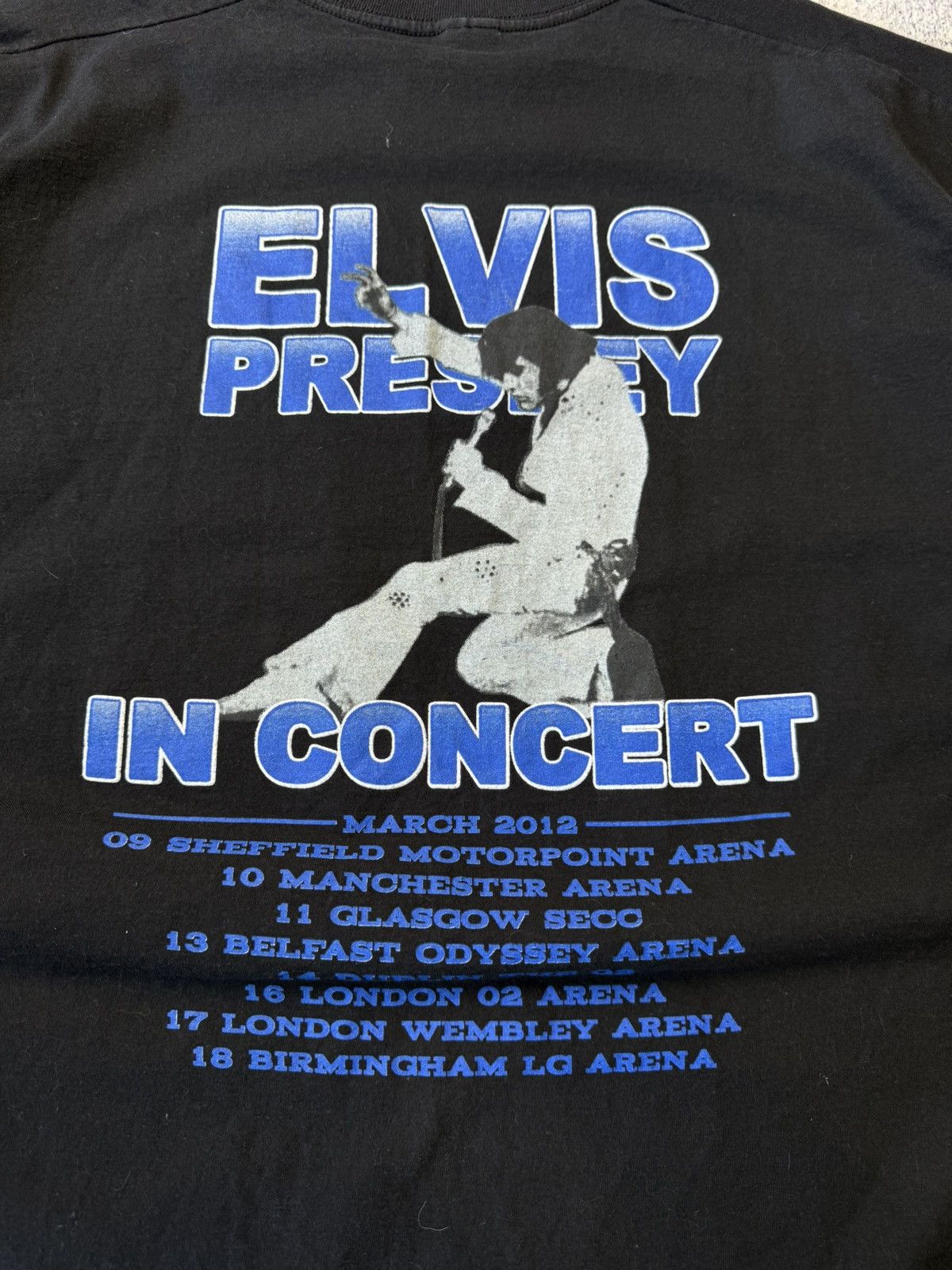 Vintage Vintage 1990 Official Elvis Presley T-shirt Size US XL / EU 56 / 4 - 18 Thumbnail