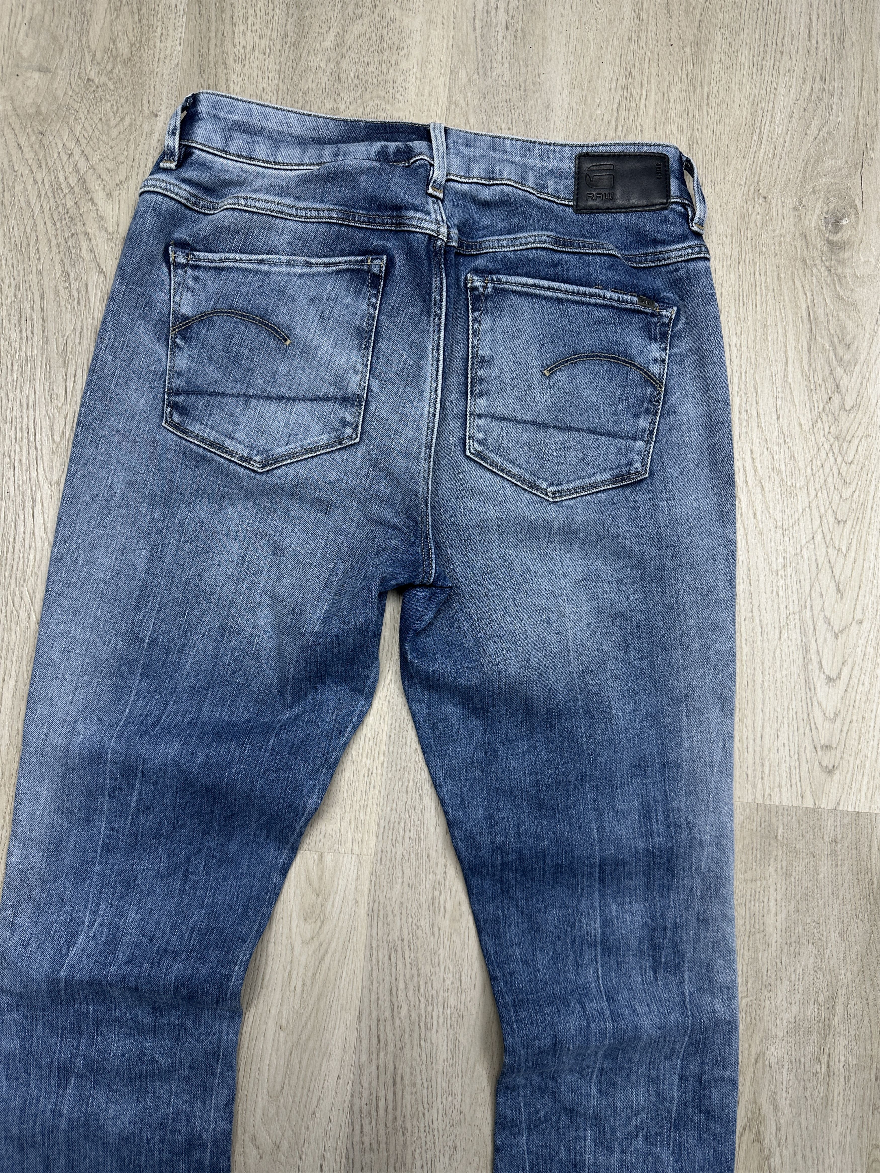 G-Star G Star Raw Womens 3301 Contour High Skinny Denim Pants Jeans Size 28" / US 6 / IT 42 - 10 Thumbnail