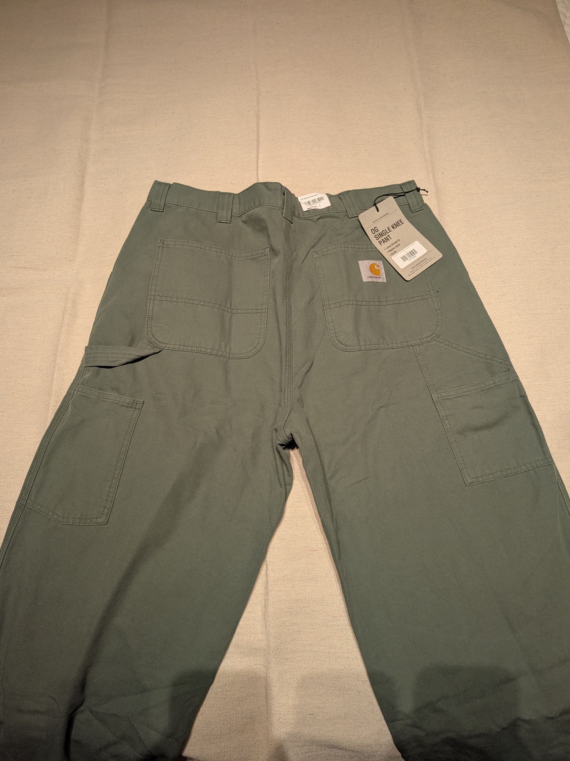 Carhartt Wip New Carhartt single knee OG pants mens L 36 30 Size US 36 / EU 52 - 4 Thumbnail