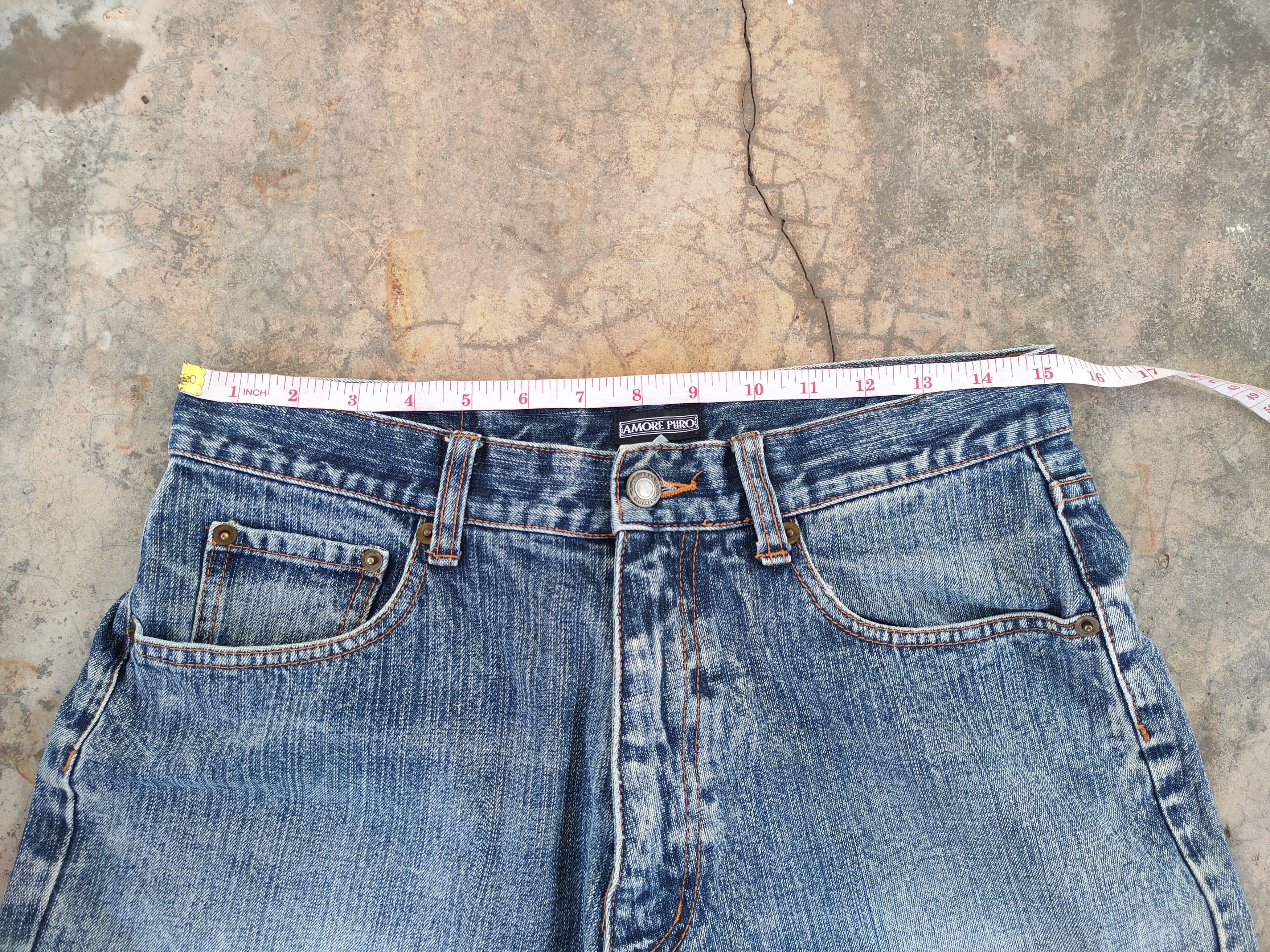 Japanese Brand W30×33 VINTAGE JAPANESE DISTRESSED FADED JEANS DENIM PANTS Size US 30 / EU 46 - 5 Thumbnail