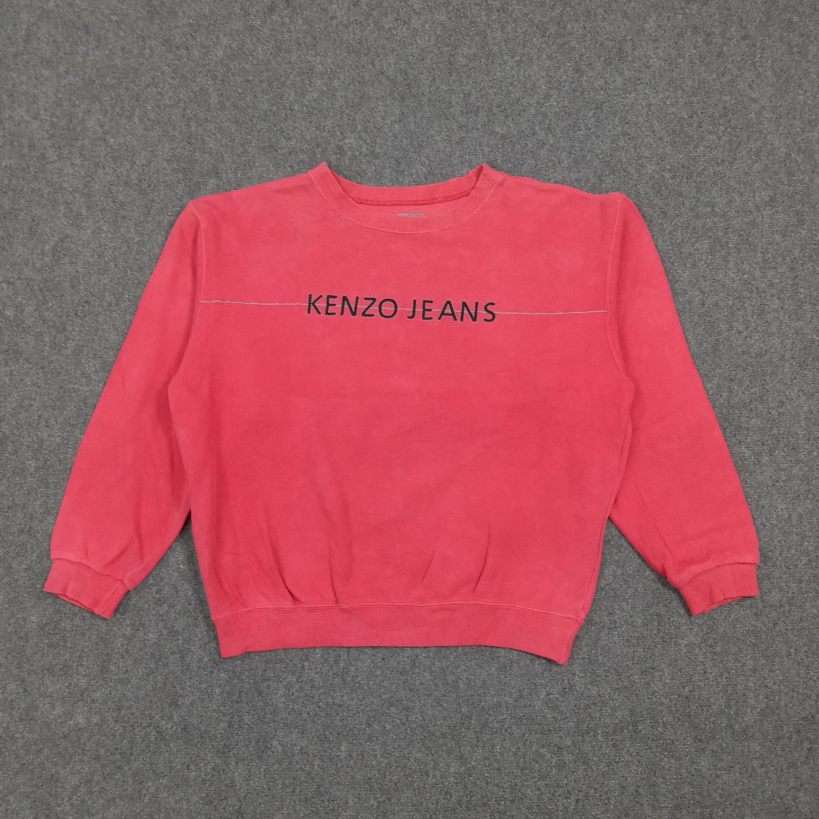 Kenzo Kenzo Jeans Japanese Brand Sweatshirt C271N21 Size US L / EU 52-54 / 3 - 3 Thumbnail