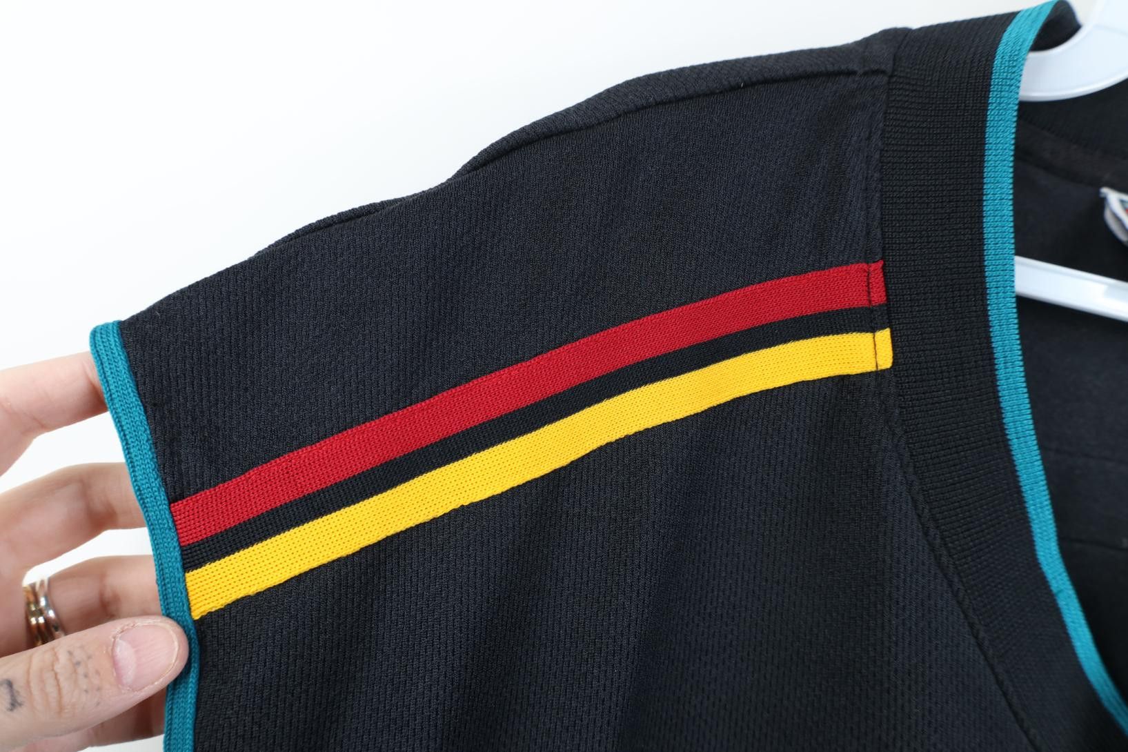 Nike Vintage 90s Nike NBA Basketball Jersey Training Black Teal Size US XXL / EU 58 / 5 - 6 Thumbnail
