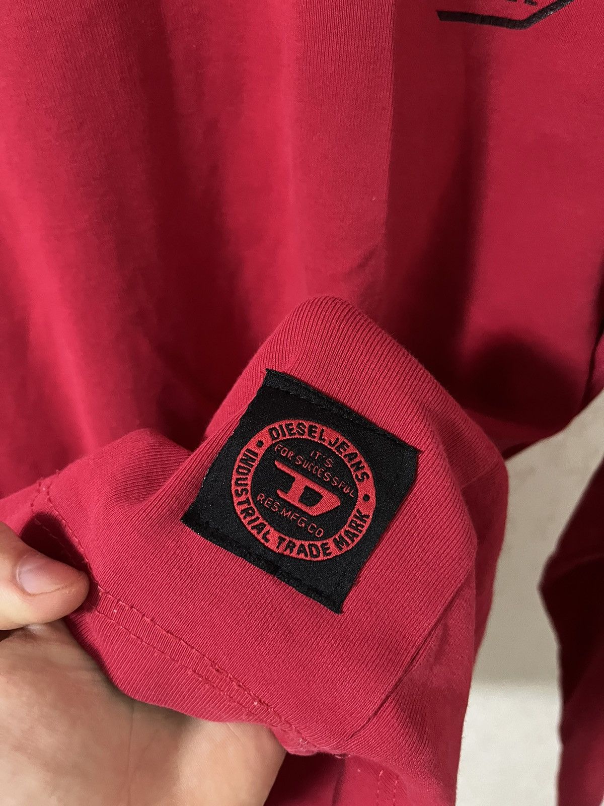 Diesel × Vintage Diesel Vintage y2k Avant Garde Longsleeve Size US L / EU 52-54 / 3 - 5 Thumbnail