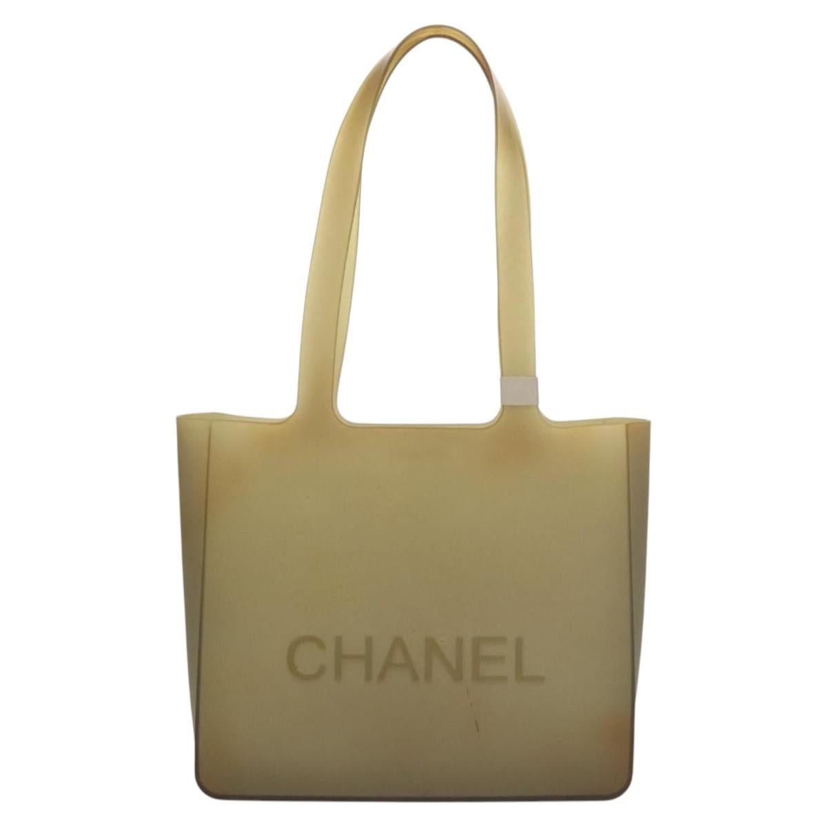 Chanel Chanel Tote Bag Rubber Khaki CC Size ONE SIZE - 2 Thumbnail
