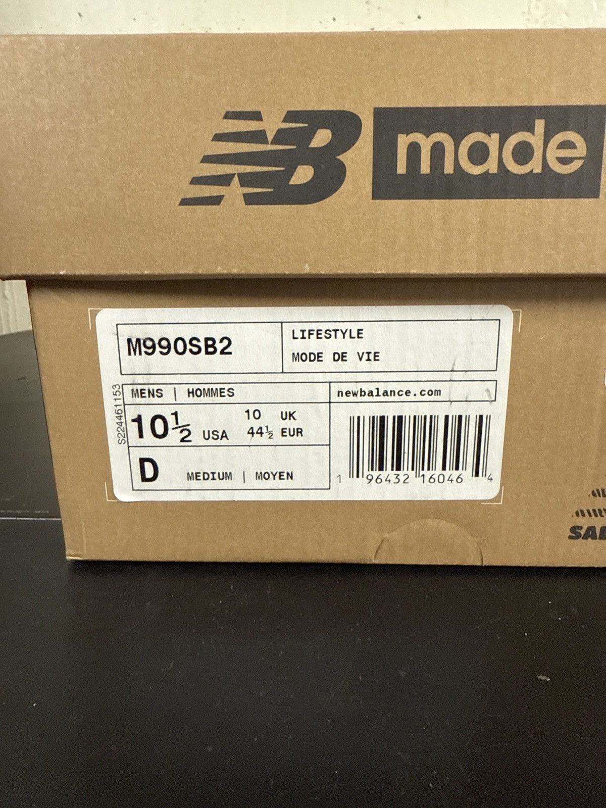 New Balance × Salehe Bembury Salehe Bembury new balance 990 Size US 10.5 / EU 43-44 - 7 Thumbnail