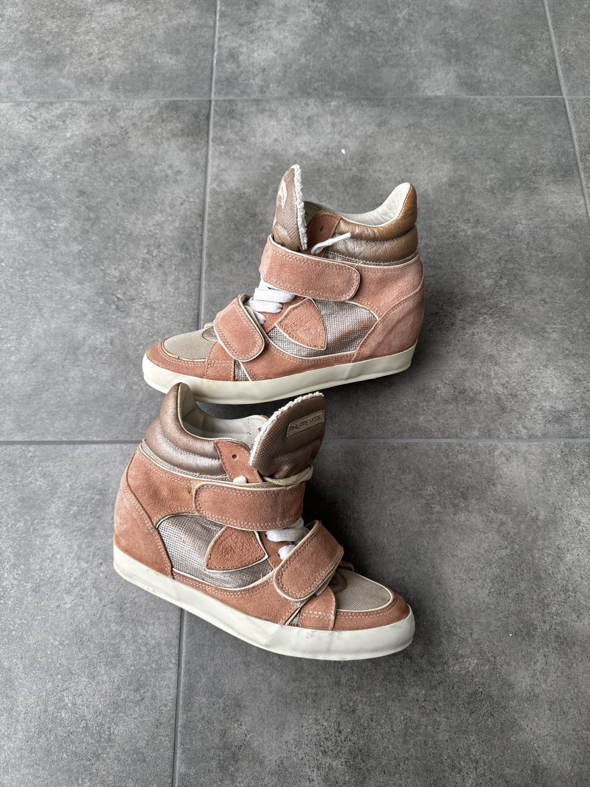 Philippe Model Archive Phillippe Model Wedge Shoes Avantgarde Y2K Japan Size US 7 / IT 37 - 1 Thumbnail