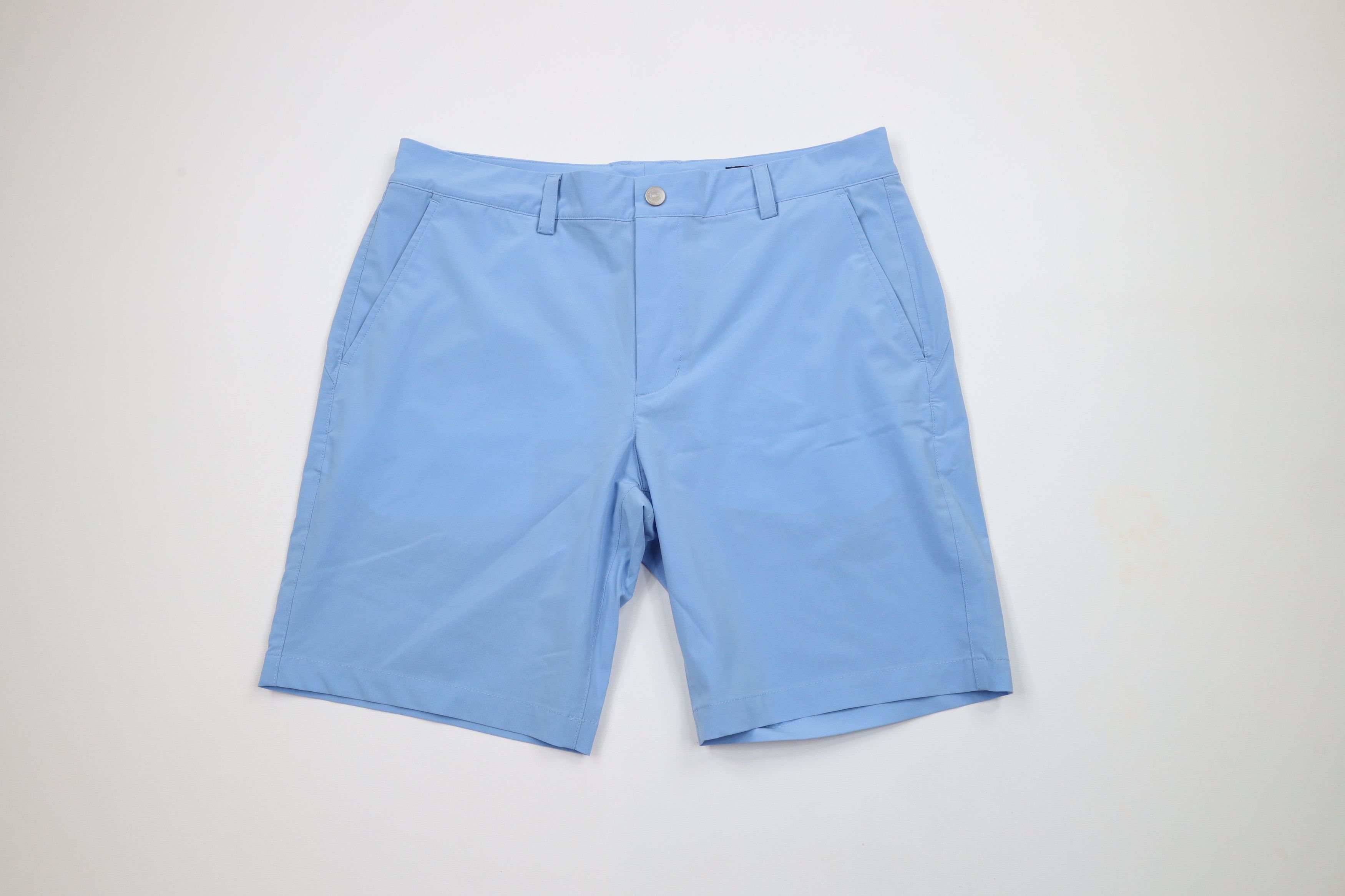 Vineyard Vines × Vintage Vineyard Vines Front Tech Golf Chino Shorts Carolina Blue Size US 34 / EU 50 - 1 Thumbnail