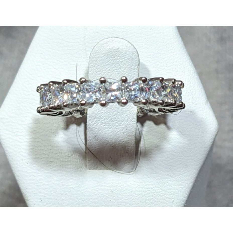 Other Glamorous Bridal Cubic Zirconia Eternity Band Size ONE SIZE - 5 Thumbnail