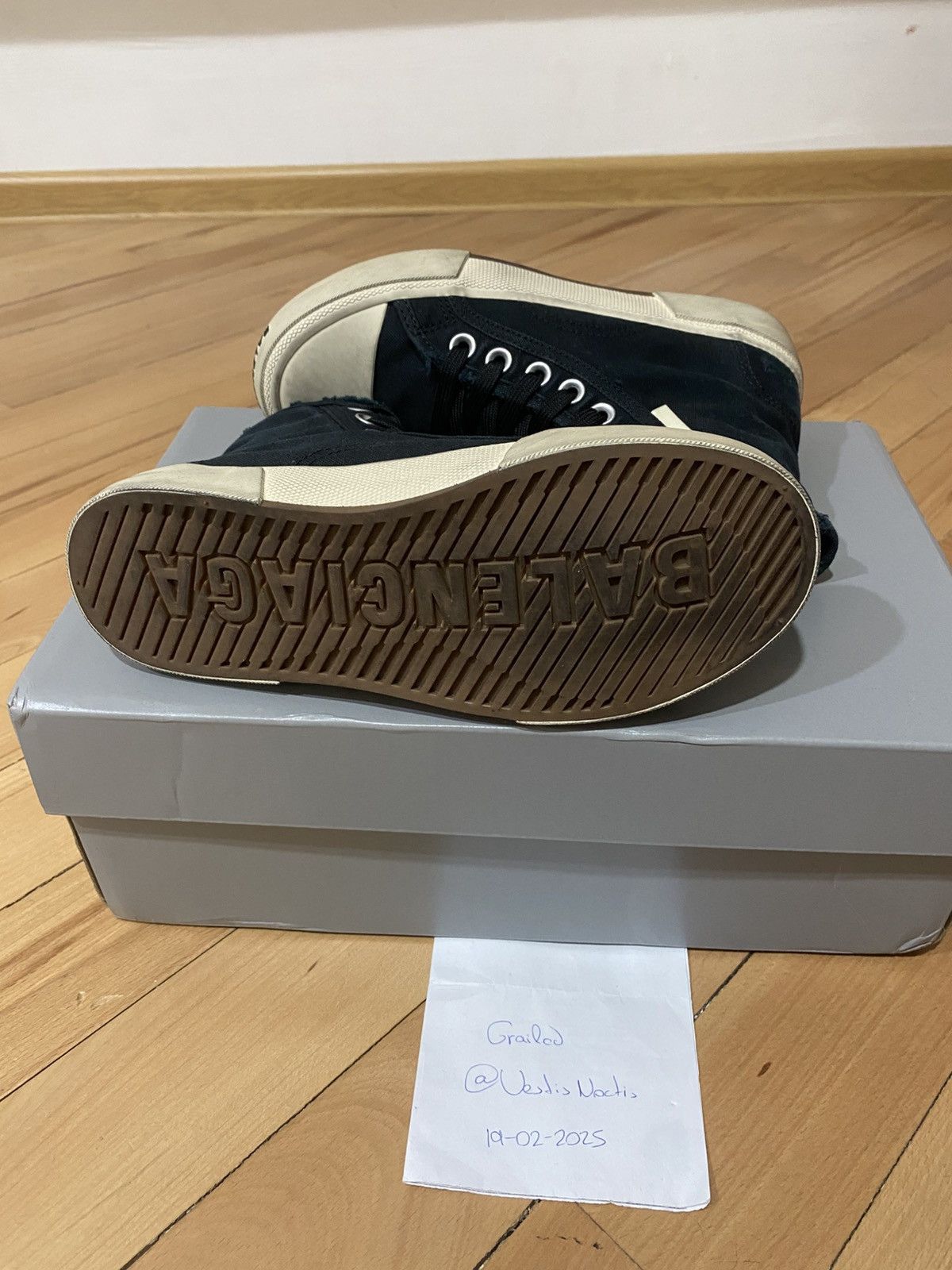 Balenciaga BALENCIAGA Paris High Tops Size US 5 / IT 35 - 4 Thumbnail