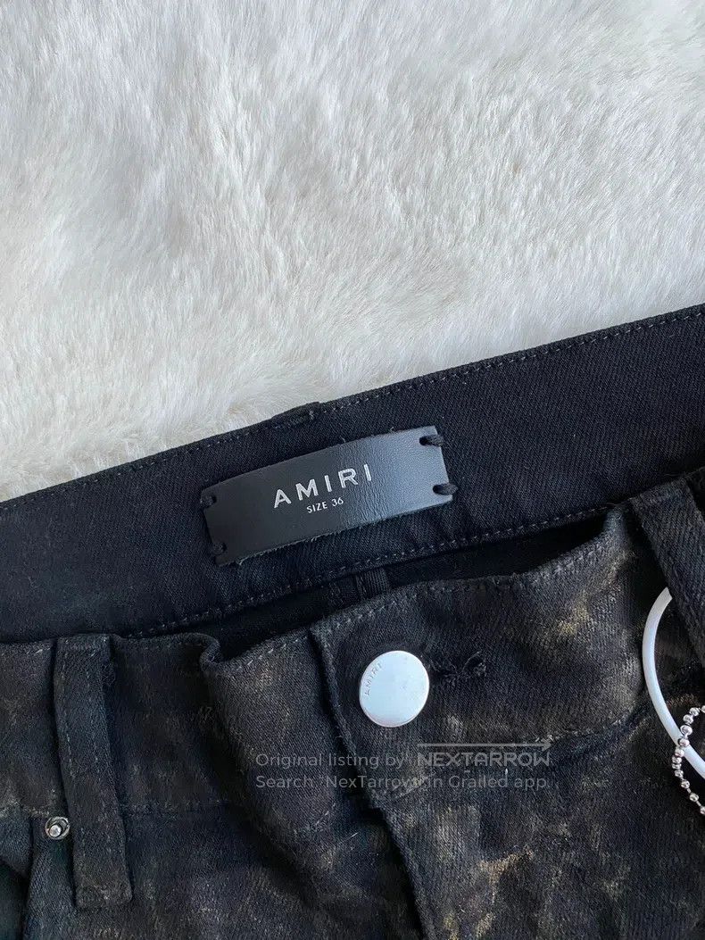 Amiri Amiri Size 36 Panther knees destroy jeans Size US 36 / EU 52 - 2 Thumbnail
