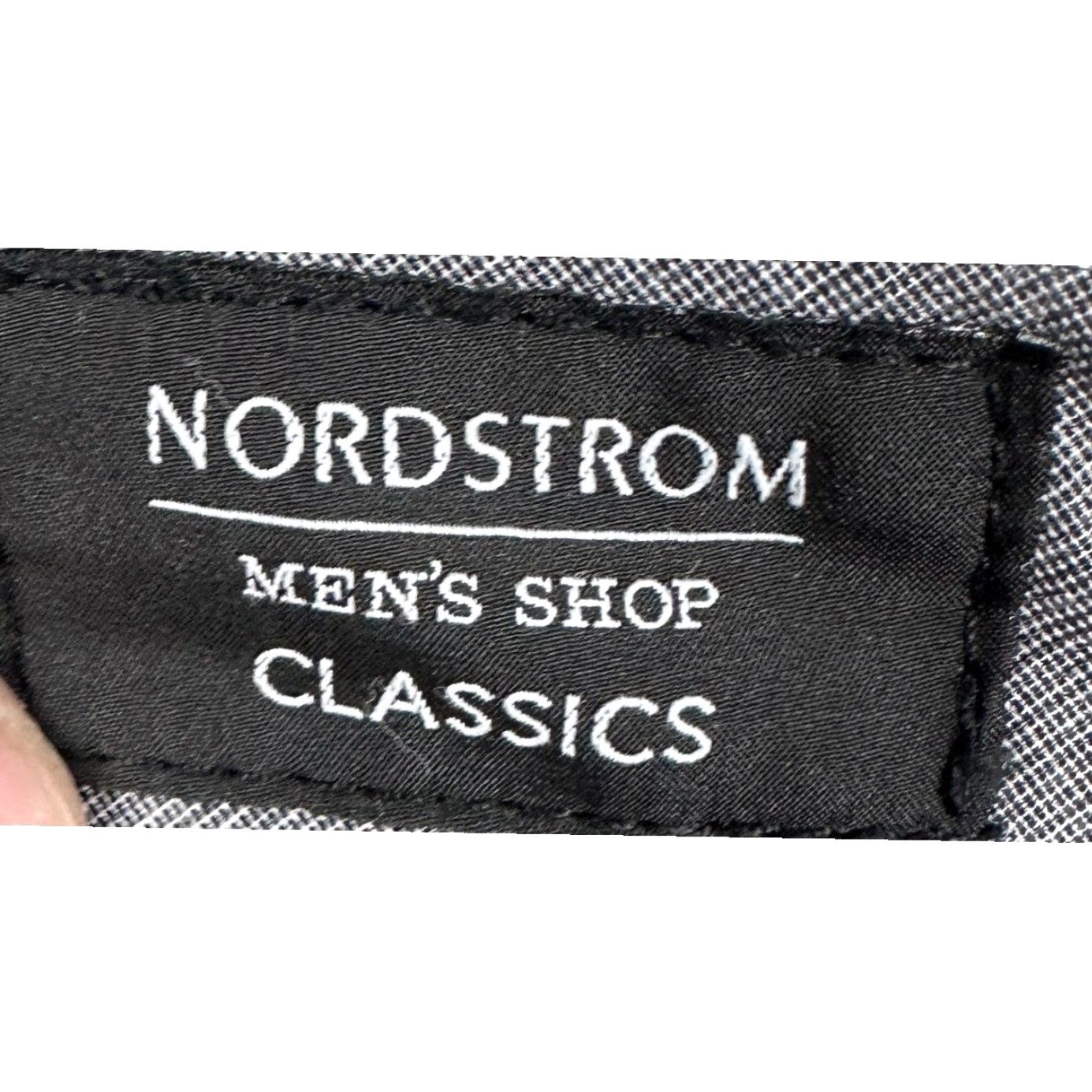 Nordstrom Nordstrom Shorts Mens 35 Tan Beige Khakis Classics Smartcare Flat Front Chinos Size US 35 - 3 Thumbnail