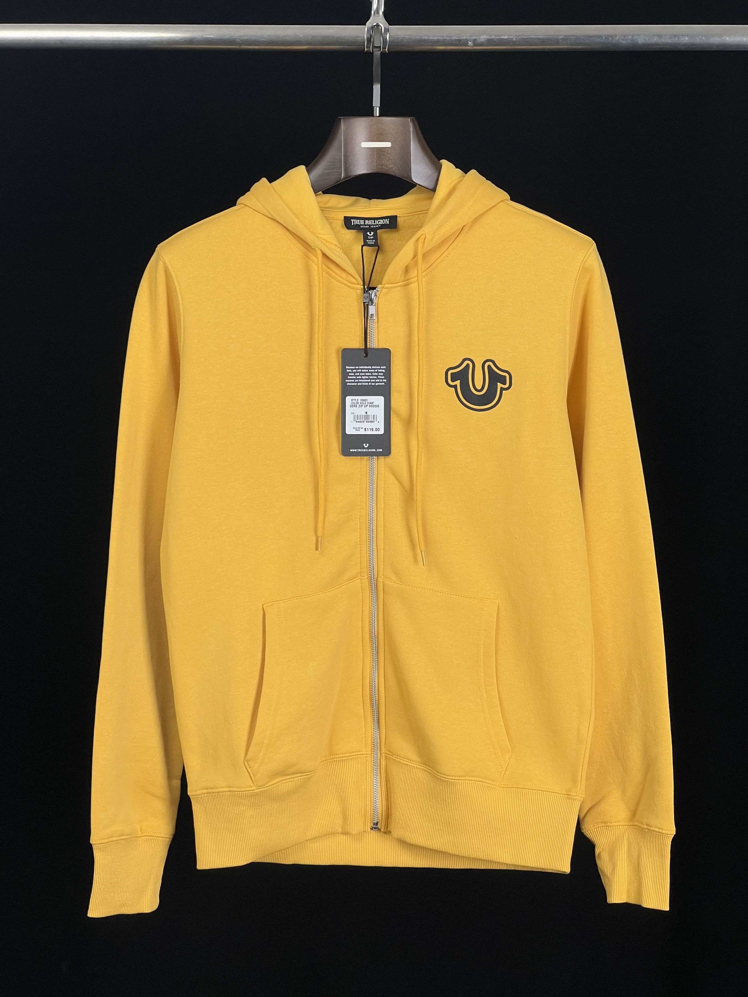 True Religion Brand New BUDDHA LOGO ZIP HOODIE Size US S / EU 44-46 / 1 - 5 Thumbnail