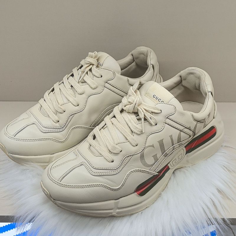 Gucci Rhyton Logo Low-Top Dad Sneakers 0079