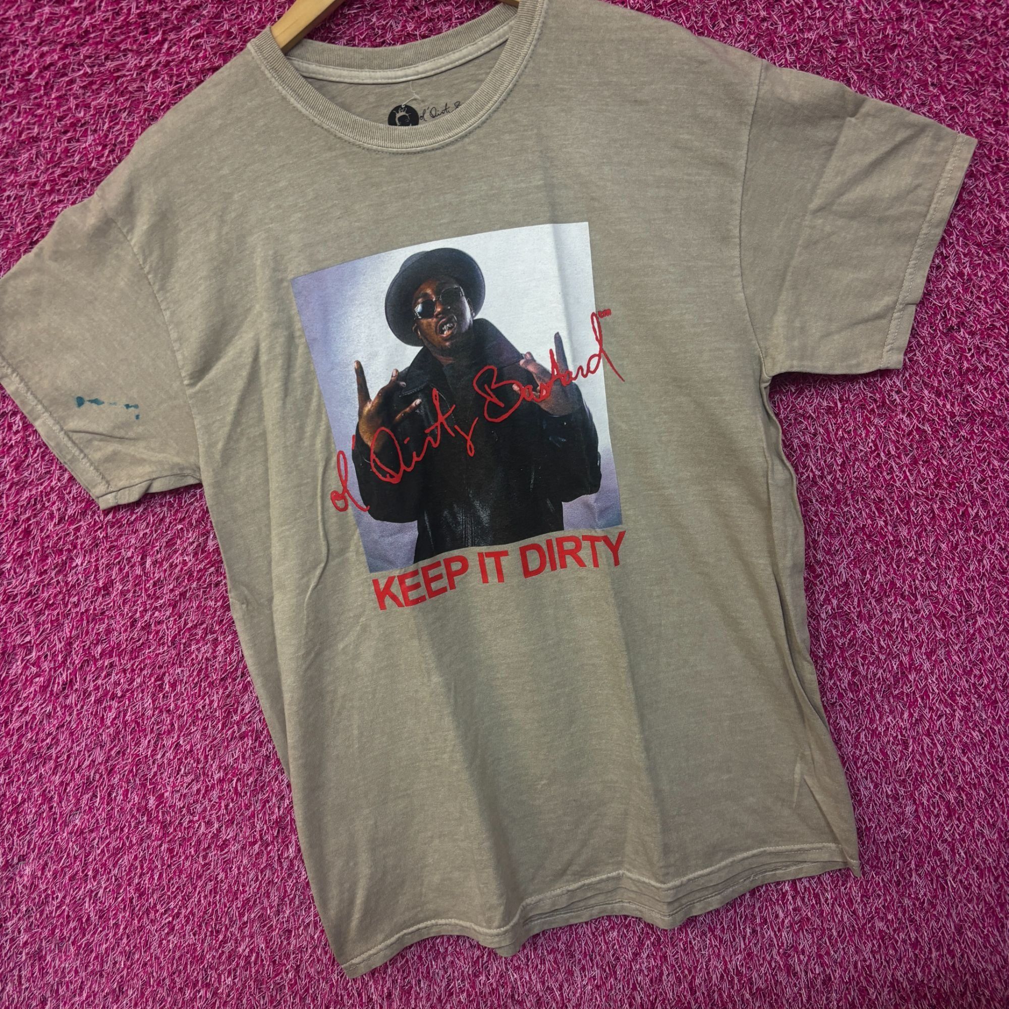 Rap Tees Ol Dirty Bastard Keep It Dirty Brooklyn Zoo Rap Tee S/M Size US M / EU 48-50 / 2 - 3 Thumbnail