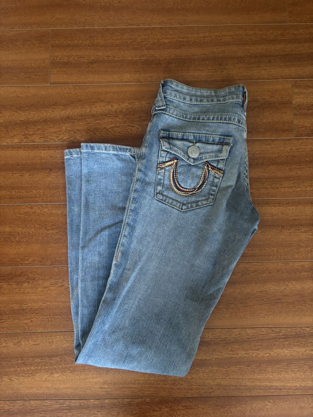 True Religion True Religion Vintage Bootcut Jeans Size 27" / US 4 / IT 40 - 1 Thumbnail