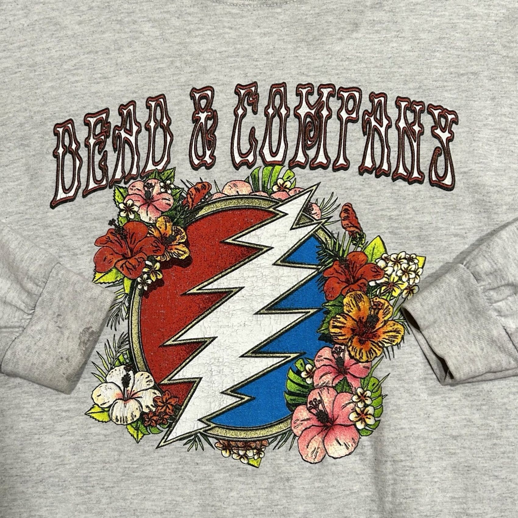 Vintage VINTAGE Dead & Company Tour 2021 Tee Gray T-Shirt Long Sleeve Size Small Size US S / EU 44-46 / 1 - 3 Thumbnail
