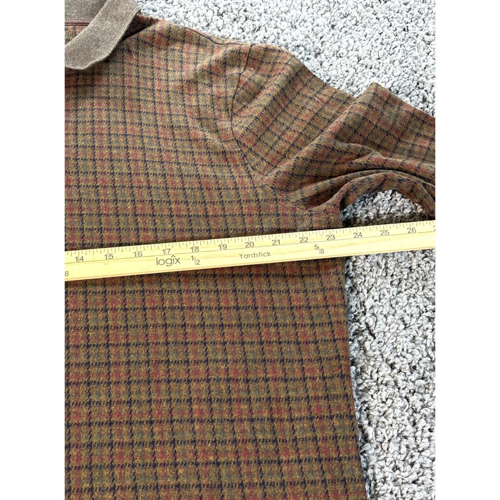 J.Crew VINTAGE J.CREW Shirt Mens XL Henley Pullover Plaid Oarsman USA 90s Classic Preppy Heavyweight Thermal Size US XL / EU 56 / 4 - 3 Thumbnail