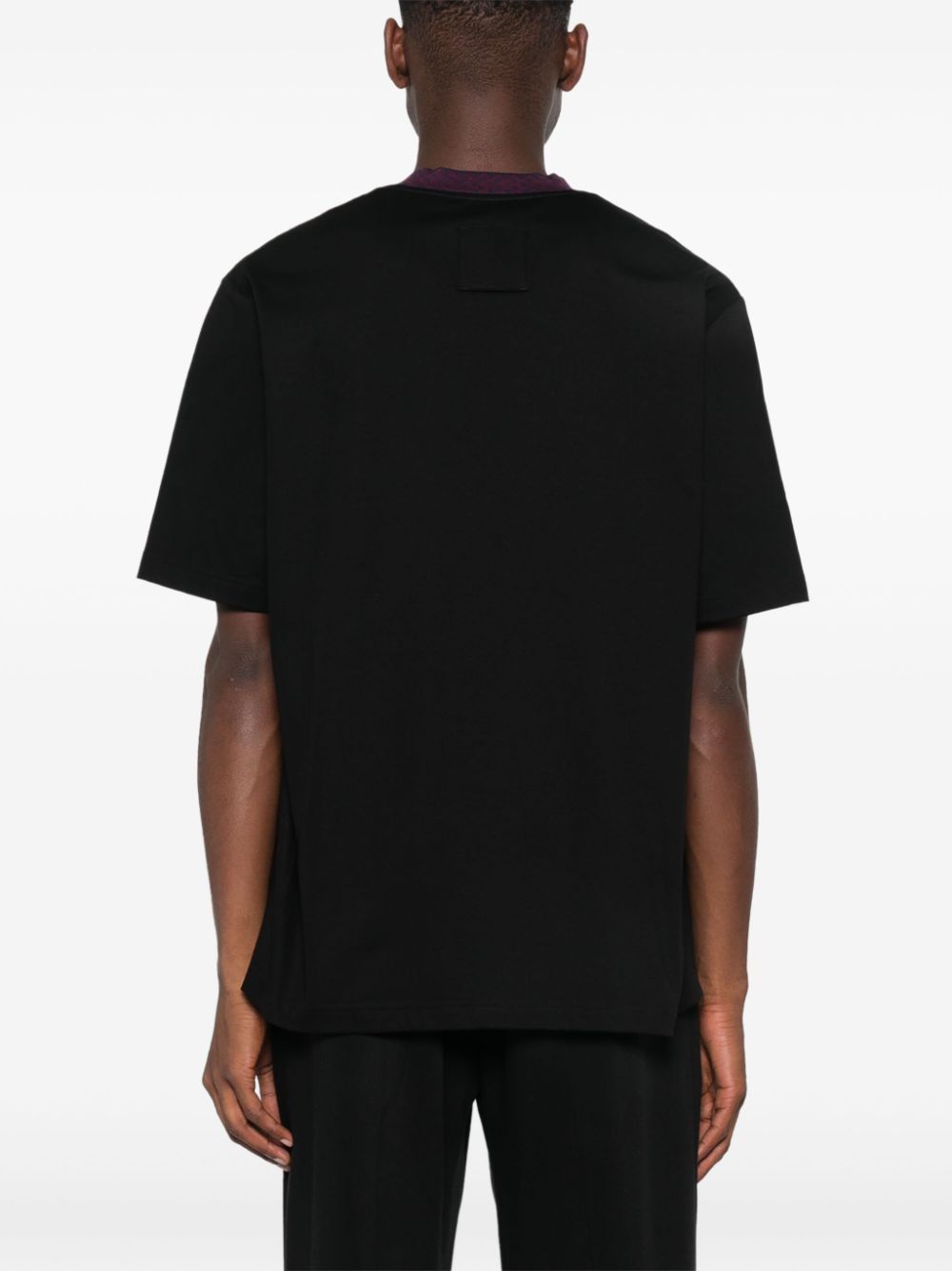Lanvin o1h1sh11224 Logo T-Shirt in Black Size US L / EU 52-54 / 3 - 4 Thumbnail