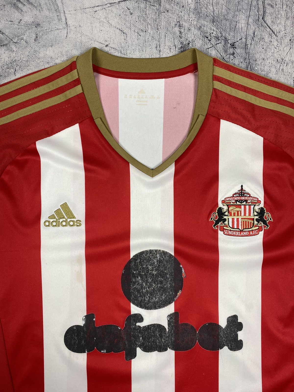 Adidas × Vintage Vintage Adidas SUNDERLAND F.C Soccer Jersey Size US XXL / EU 58 / 5 - 6 Thumbnail