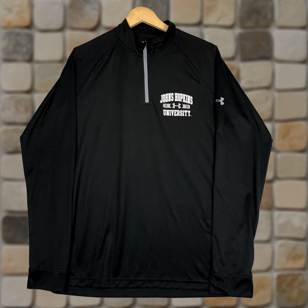 Under Armour Under Armour Johns Hopkins Sweatshirt Large Black 1/4 Zip Size US L / EU 52-54 / 3 - 1 Thumbnail