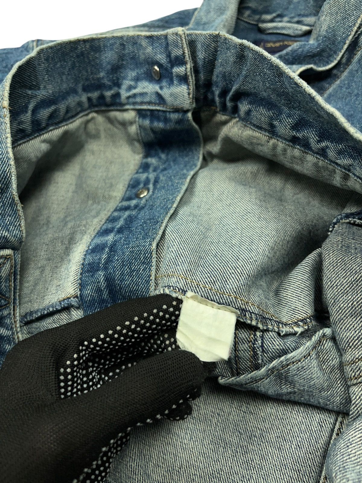 Calvin Klein × Vintage Vintage 80s Calvin Klein Denim Jacket Scovill Buttons Size US M / EU 48-50 / 2 - 10 Thumbnail