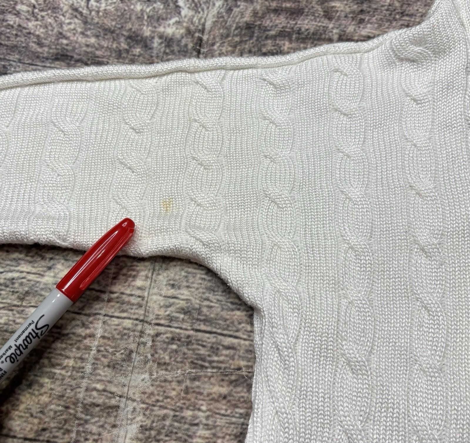Lauren Ralph Lauren Lauren Ralph Lauren Cardigan Sweater Womens M Cable Knit Size M / US 6-8 / IT 42-44 - 5 Thumbnail