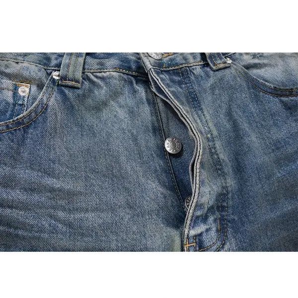 Japanese Brand × Jean Vintage Frayed Hole Baggy Jeans Size US 34 / EU 50 - 2 Thumbnail