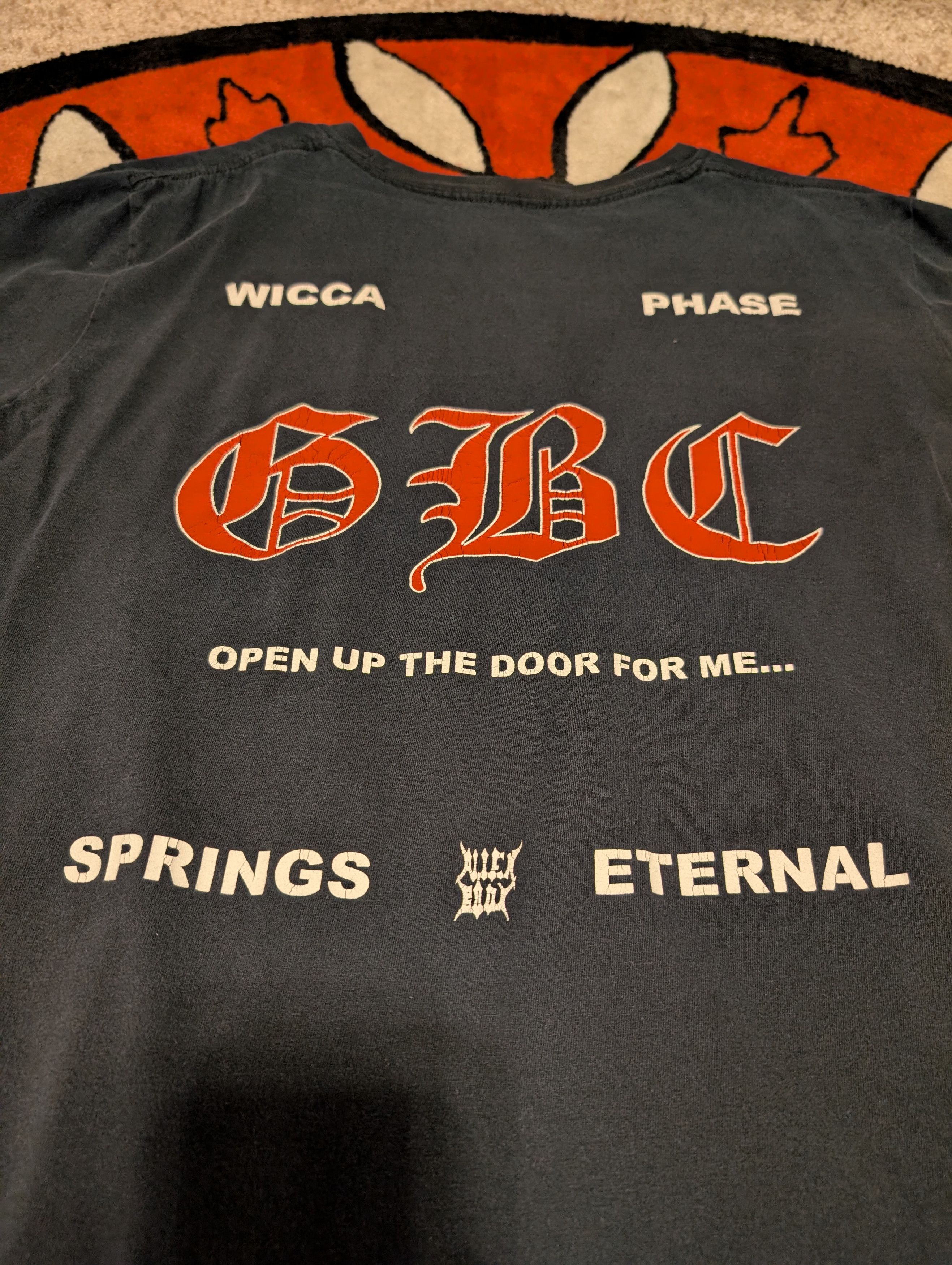 Alien Body Alien Body Wicca Phase Springs Eternal Black Tee Size US L / EU 52-54 / 3 - 4 Thumbnail