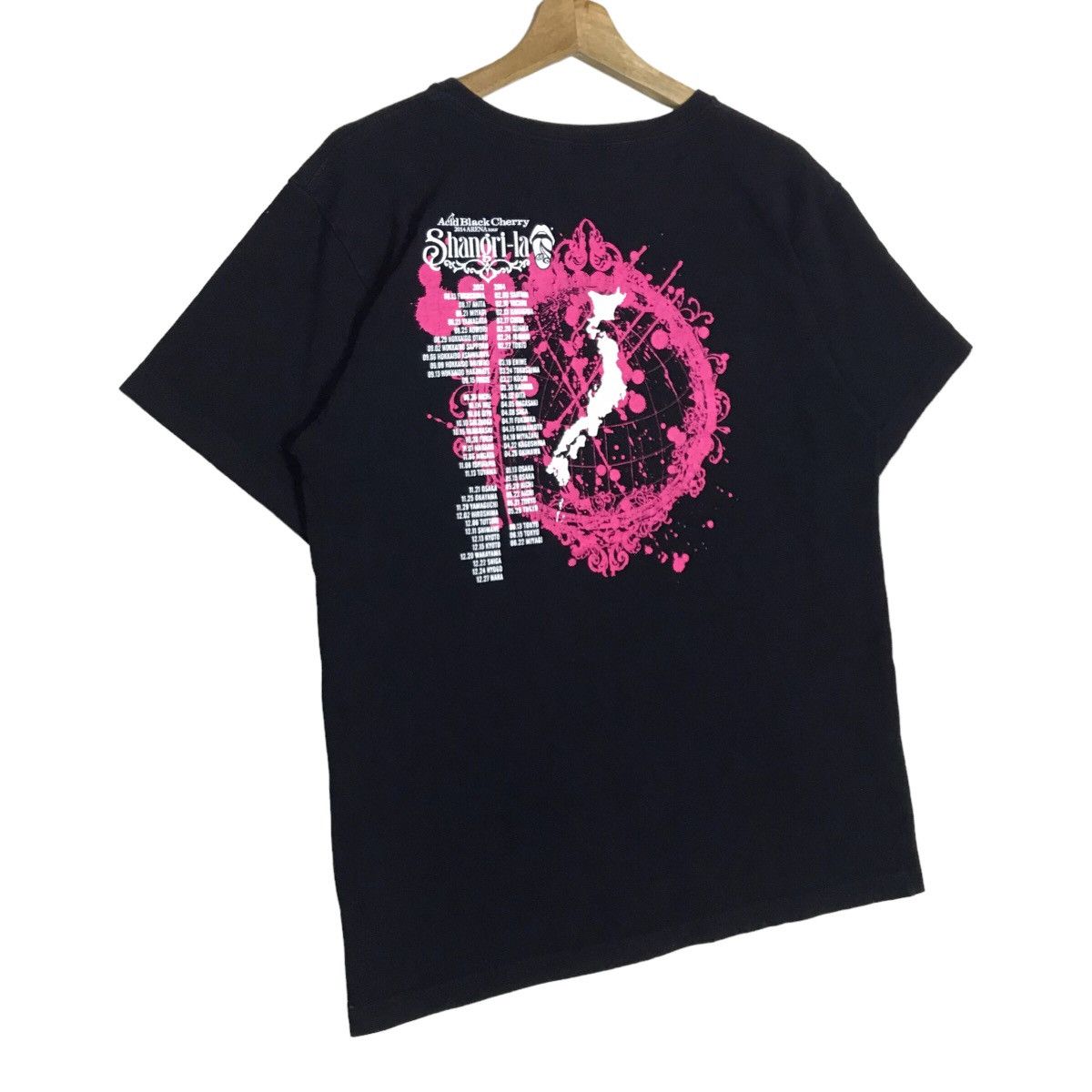 Acid Black Cherry Shangri-la Tour Tee Shirt