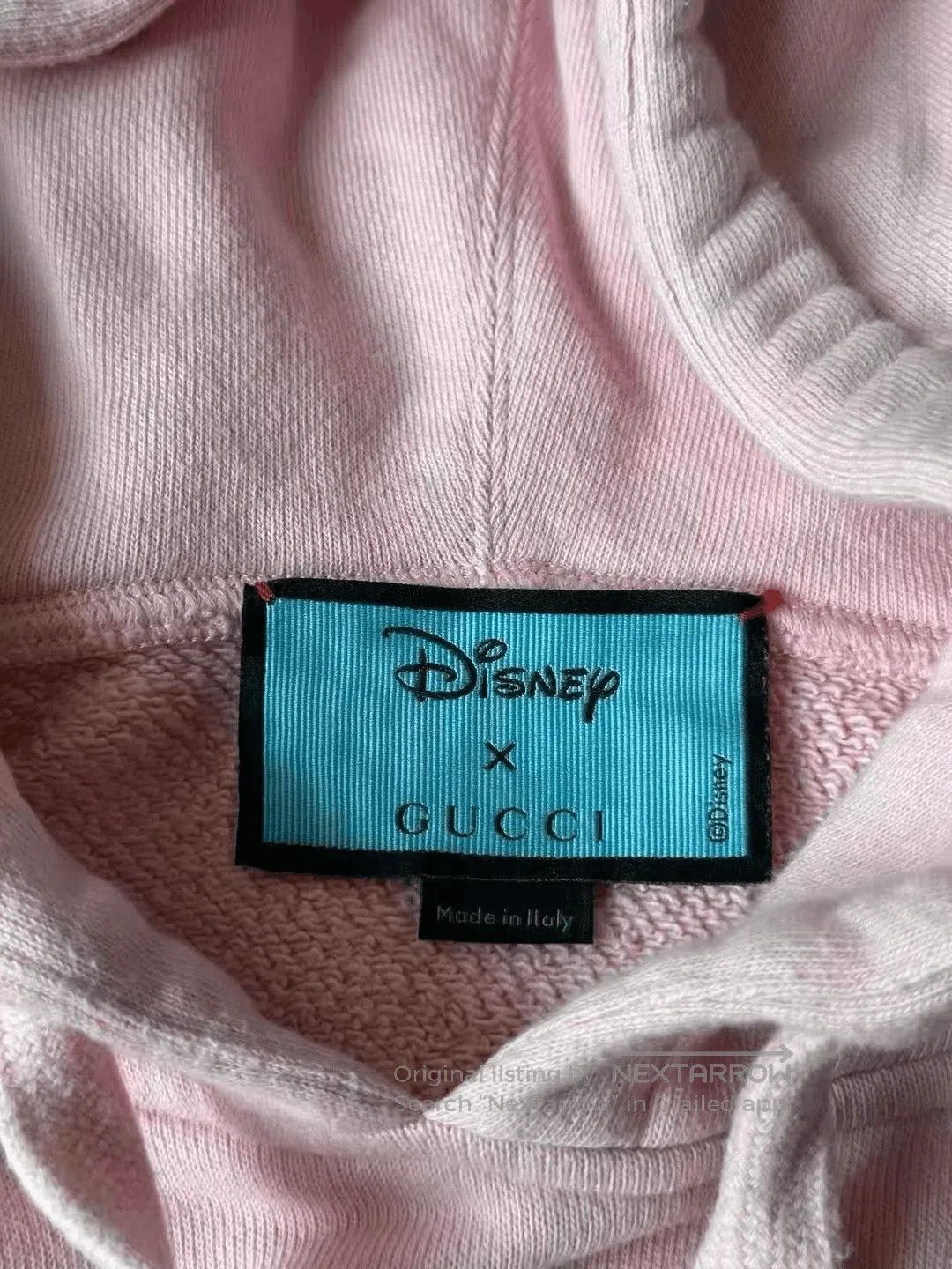 Gucci Gucci Pink Donald Duck Embroidery Hoodie. Size M / US 6-8 / IT 42-44 - 3 Thumbnail