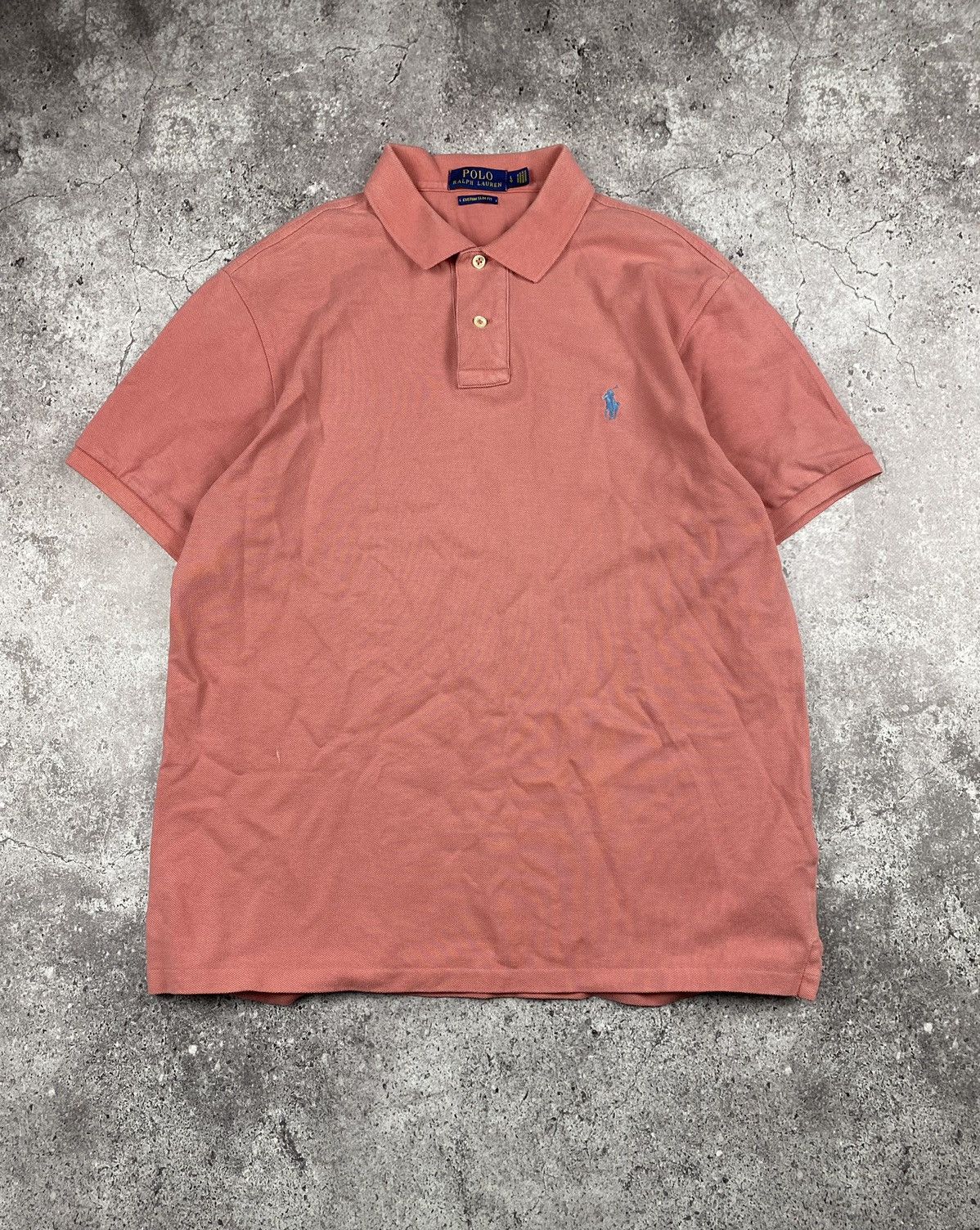 Polo Ralph Lauren × Vintage Vintage Polo Ralph Lauren Big Logo Junya Watanabe Polo Tee Size US L / EU 52-54 / 3 - 1 Thumbnail