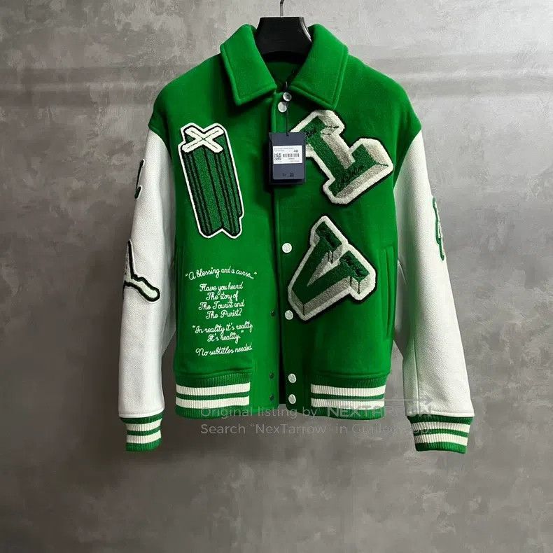 Louis Vuitton Louis Vuitton Green monogrammed, loose-fitting, long-sleev Size US M / EU 48-50 / 2 - 1 Thumbnail