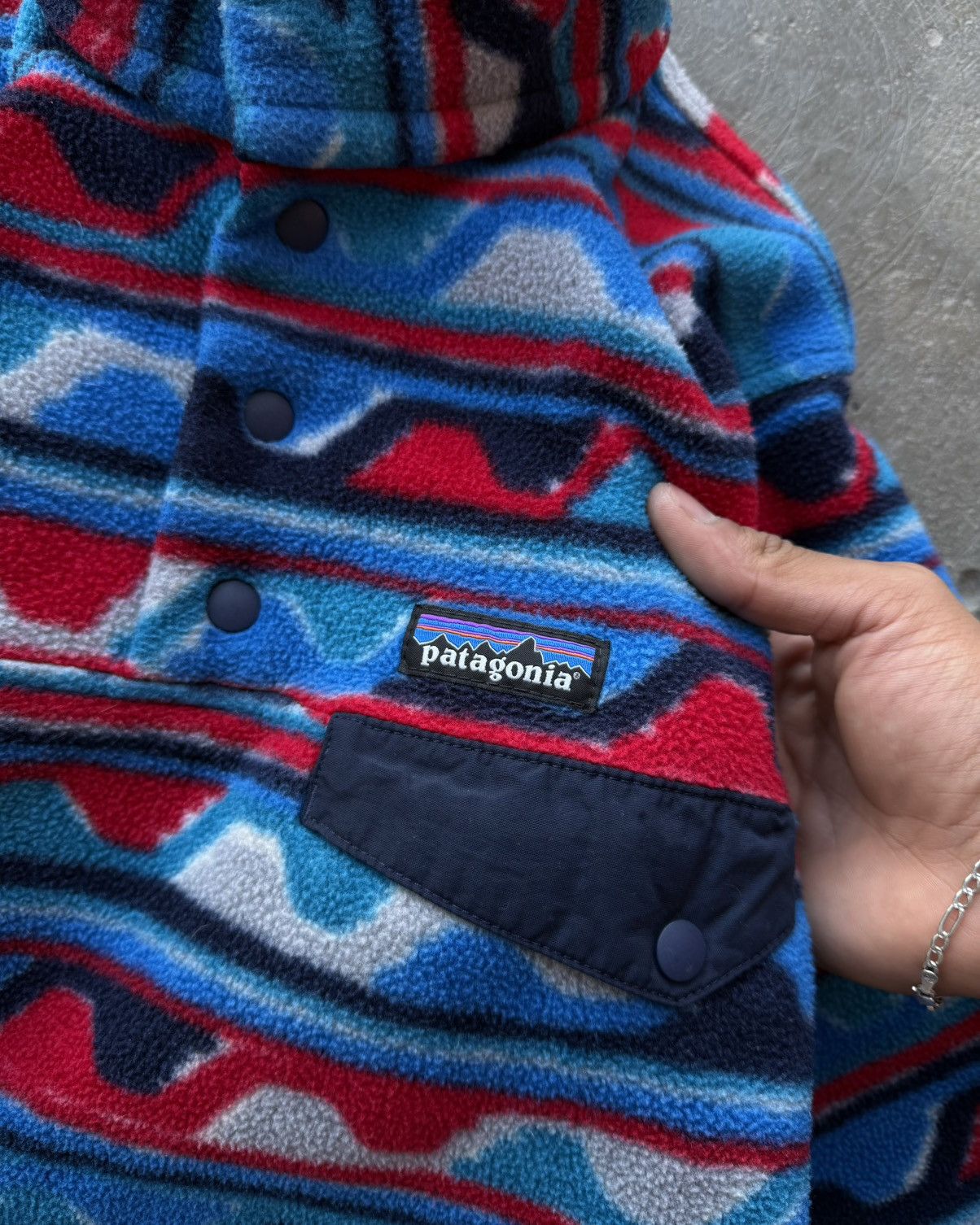 Patagonia Patagonia Synchilla Fleece Jacket Men's Size M Aztec Stone Size US XS / EU 42 / 0 - 3 Thumbnail