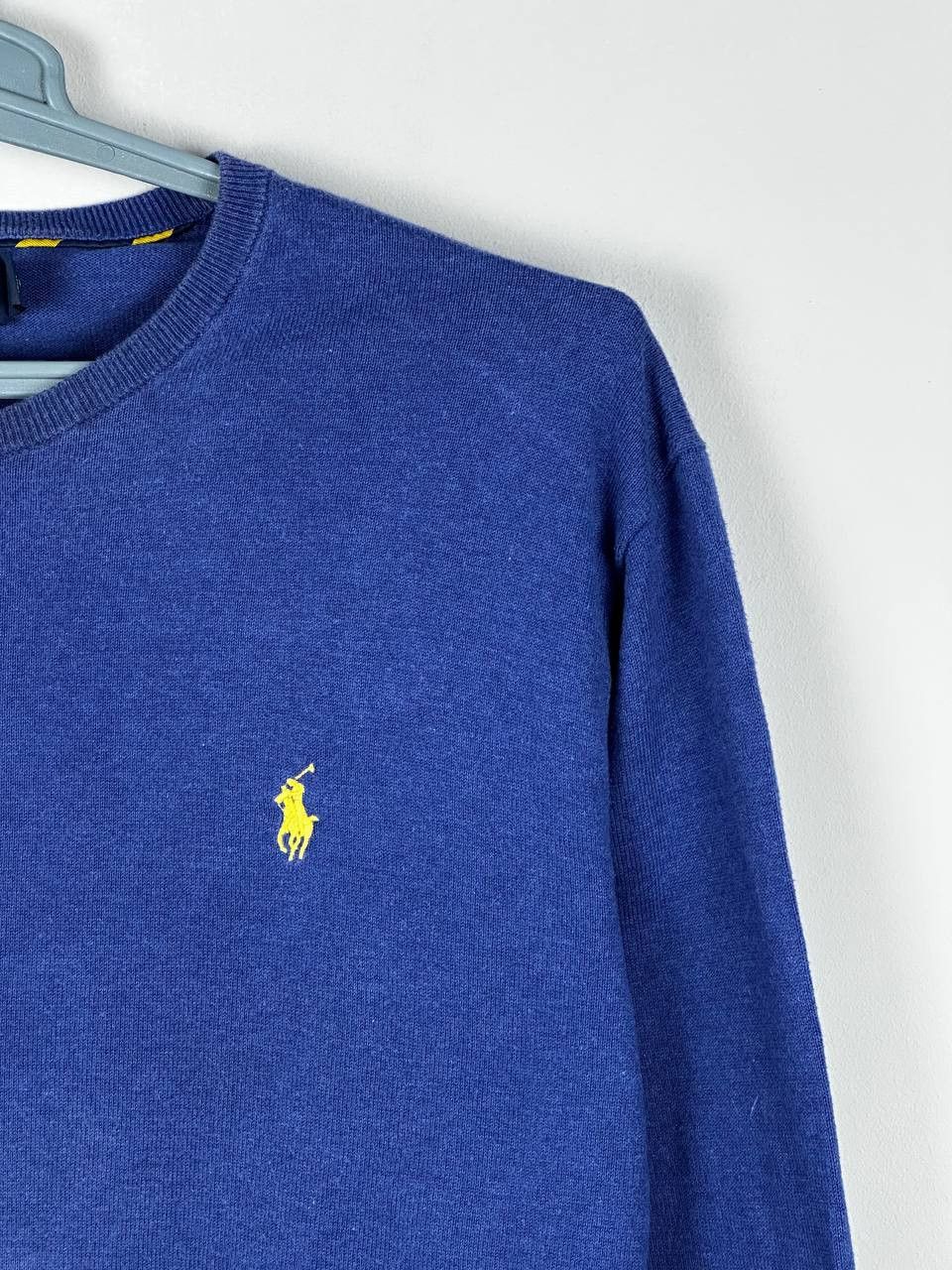 Polo Ralph Lauren VINTAGE Polo Ralph Lauren Sweater Blue Luxury Size US XL / EU 56 / 4 - 4 Thumbnail