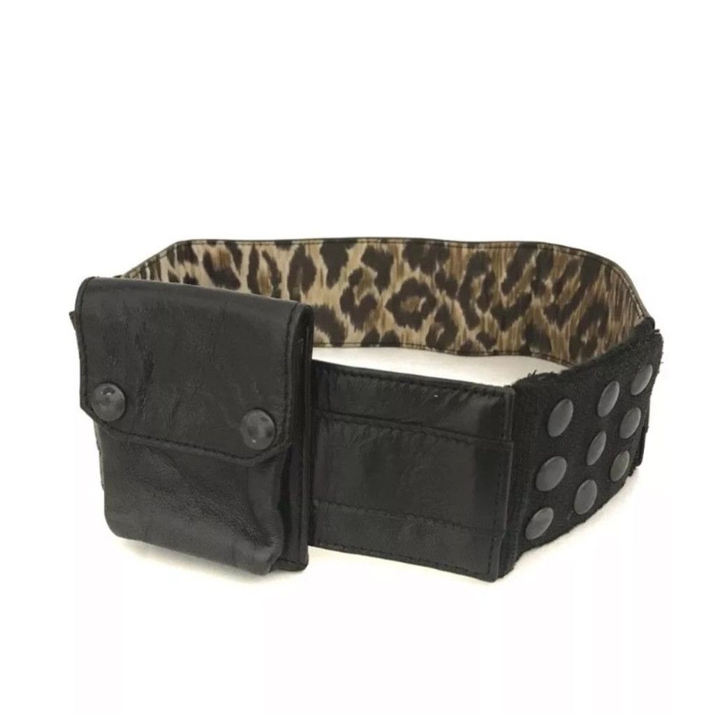 Dolce & Gabbana Authentic DOLCE & GABBANA Leather Waist Pouch Belt Size ONE SIZE - 4 Thumbnail