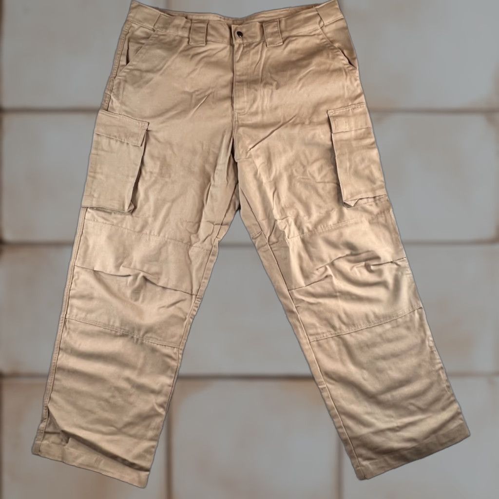 Vintage Westex Cargo Pants XL Mens 40x30 Flame-Resistant Beige Workwear Size US 36 / EU 52 - 1 Thumbnail