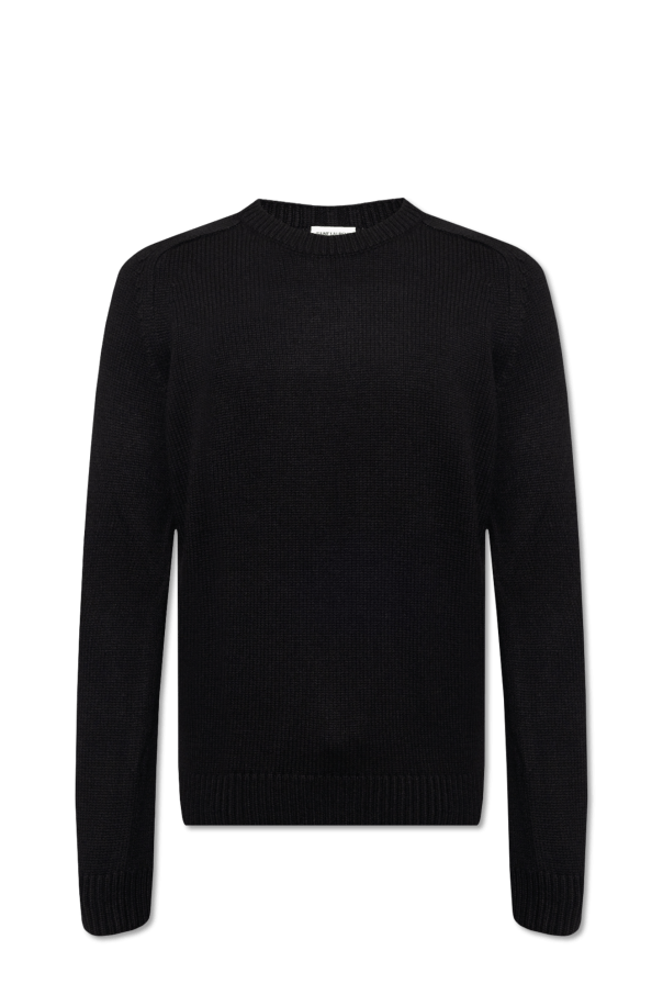 Saint Laurent Paris o1s1wg110925 603087 Cashmere Sweater in Black Size US XL / EU 56 / 4 - 1 Thumbnail