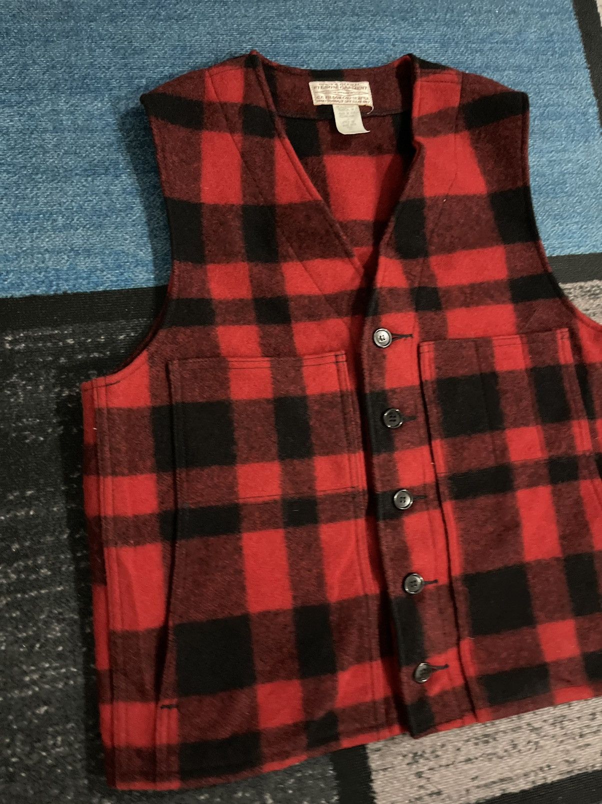 Filson Vintage Filson Garment Mackinaw Wool Vest Size US L / EU 52-54 / 3 - 4 Thumbnail