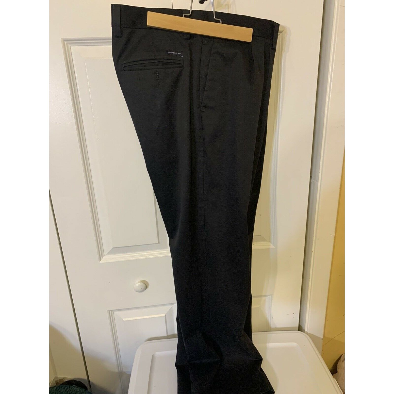 Dockers Dockers D3 Black Chinos Classic Fit Pants 38 X 32 Size US 38 / EU 54 - 4 Thumbnail