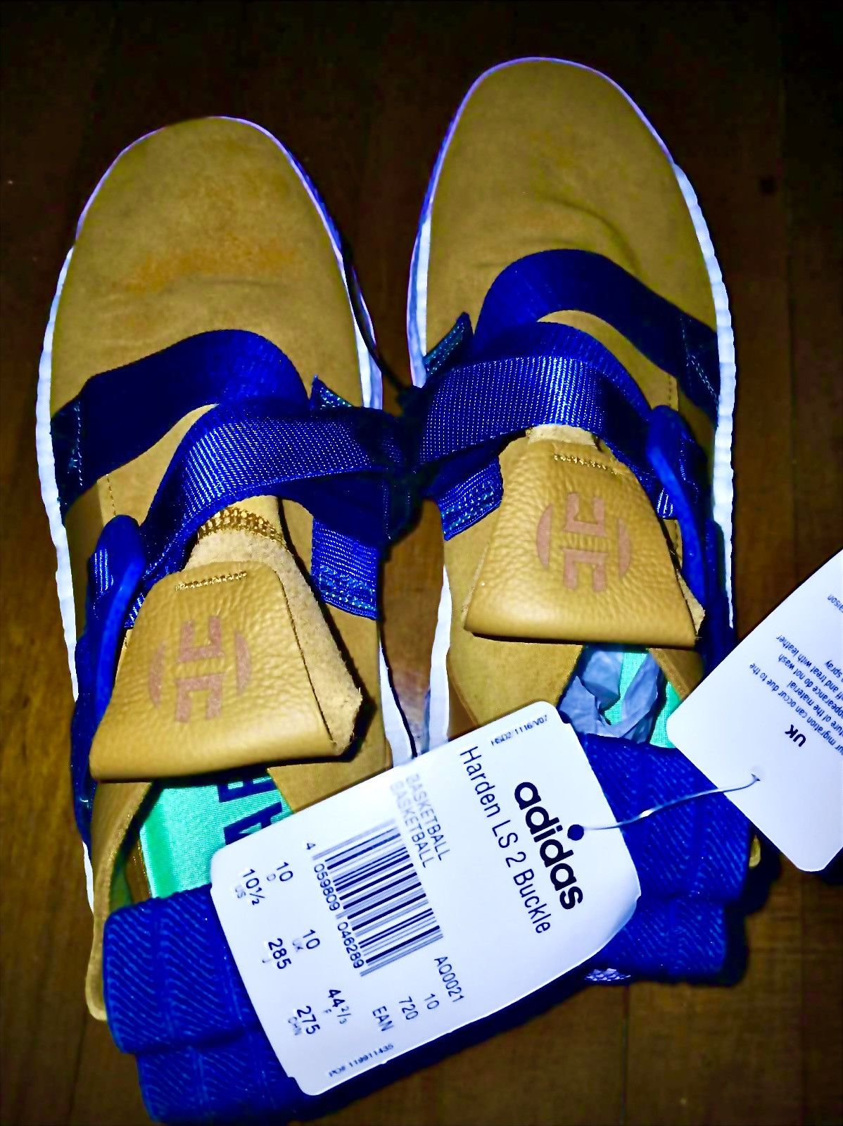 Adidas Adidas James Harden LS Lifestyle 2 Buckle, NEW “Mesa” sz10.5 Size US 10.5 / EU 43-44 - 19 Thumbnail