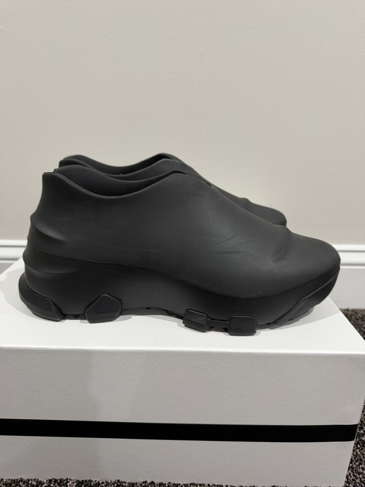 Givenchy Givenchy Monumental Mallow Matte Black OG Low Shoe Size US 10 / EU 43 - 4 Thumbnail