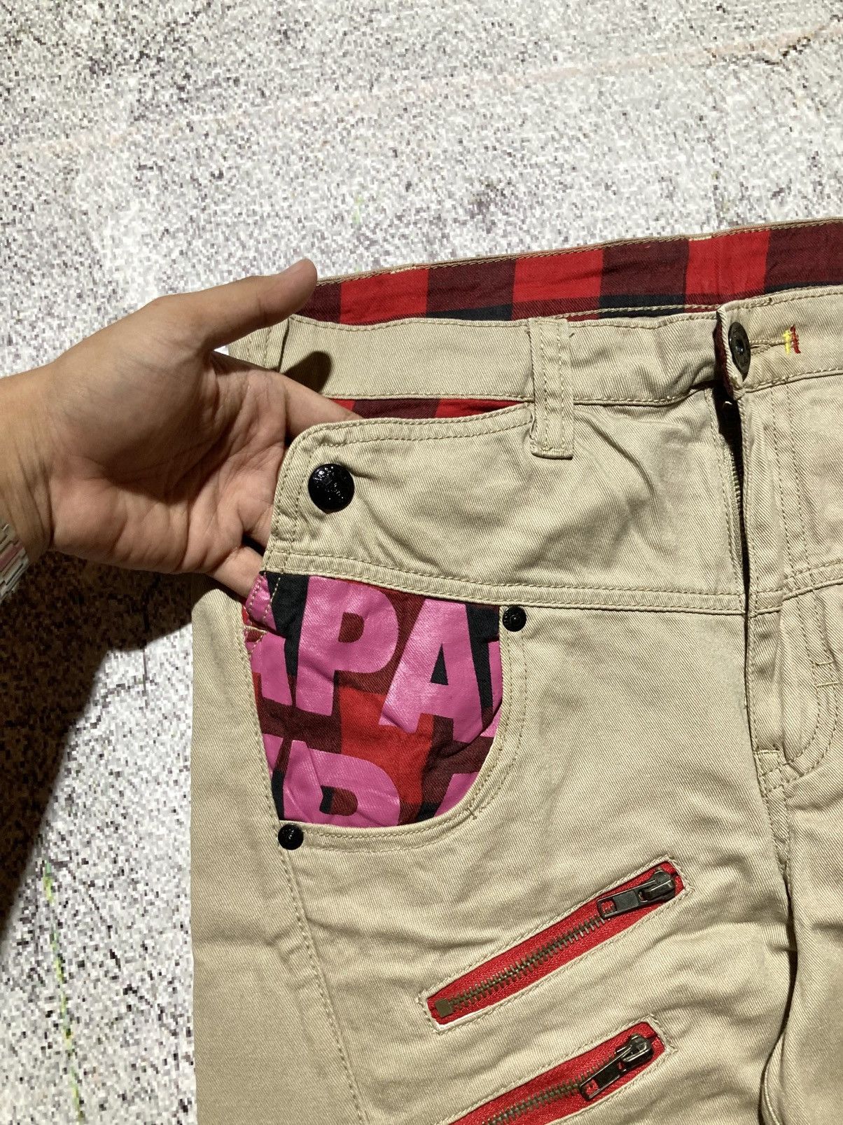 Japanese Brand 2000s Japanese Brand Biker Shortpants Punk Lgb Style Size US 29 - 9 Thumbnail