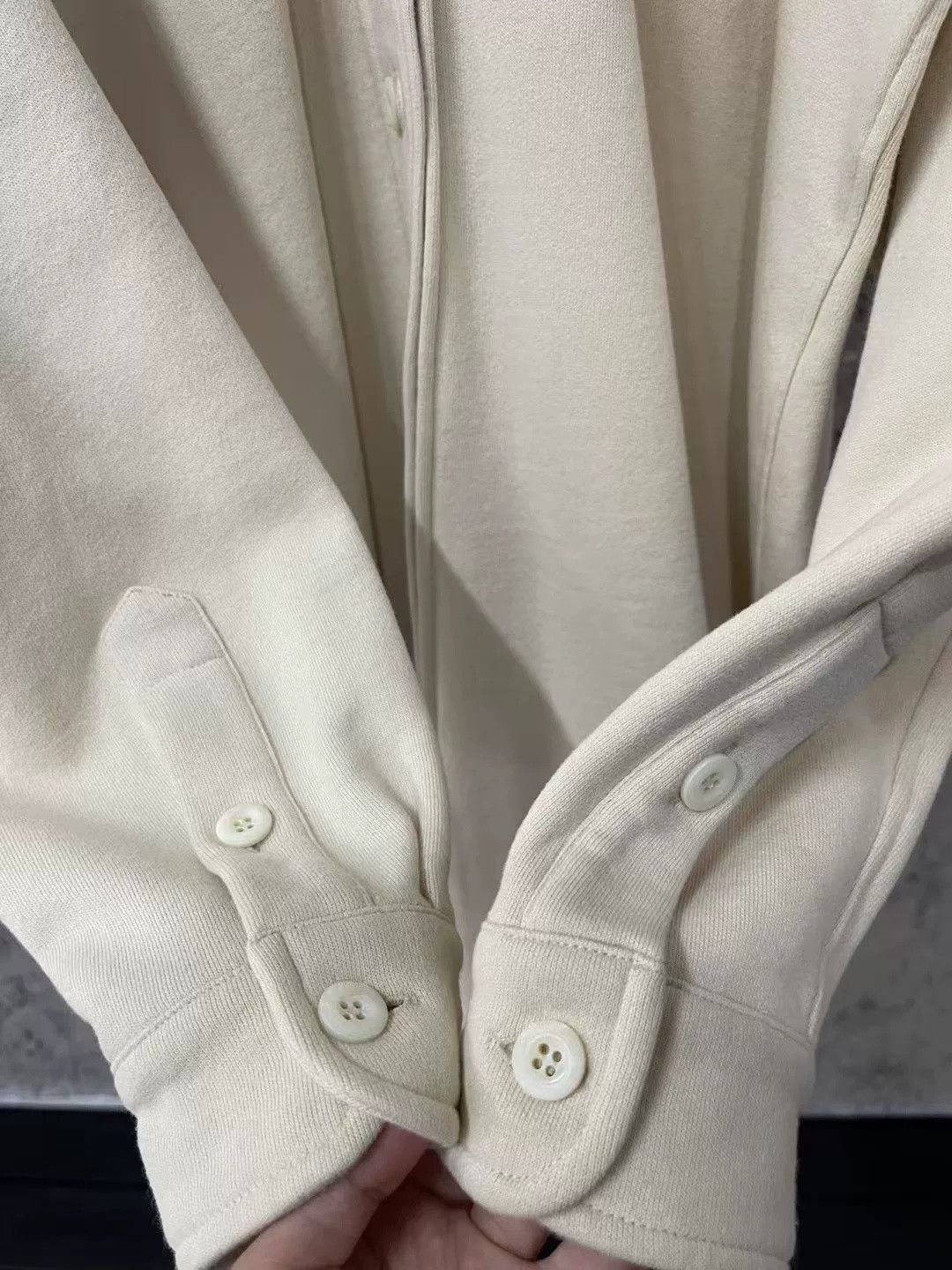 Miu Miu MiuMiu White Patch Hoodie Shirt Coat Size US S / EU 44-46 / 1 - 6 Thumbnail
