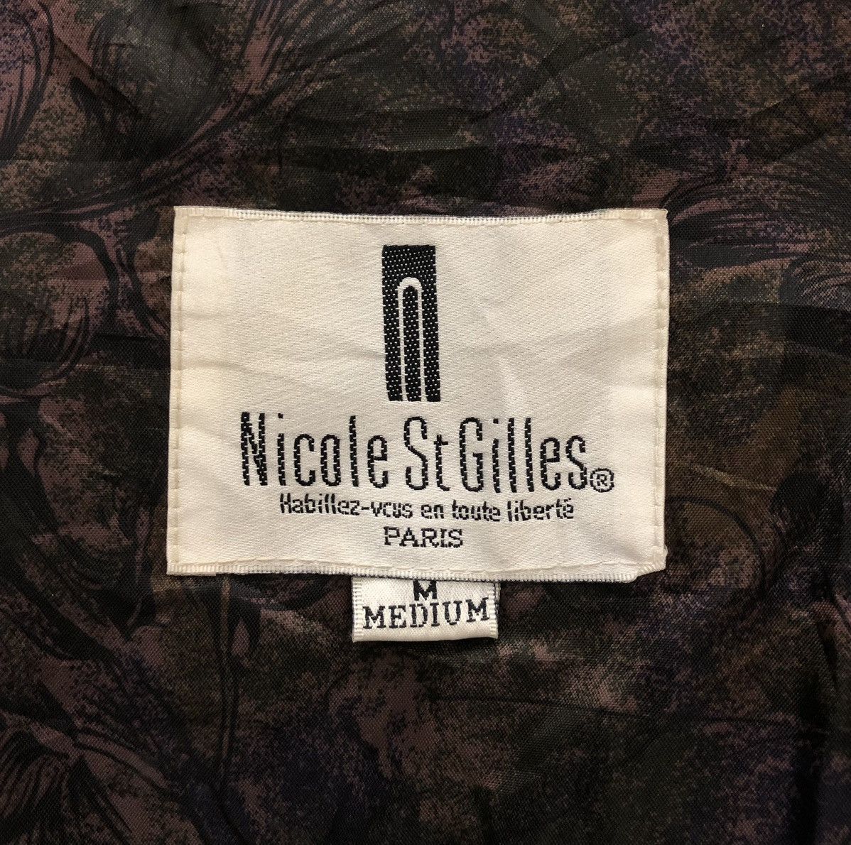 Vintage Vintage Nicole St Gilles Knitwear Mix Suede Leather Jacket Size US M / EU 48-50 / 2 - 20 Thumbnail