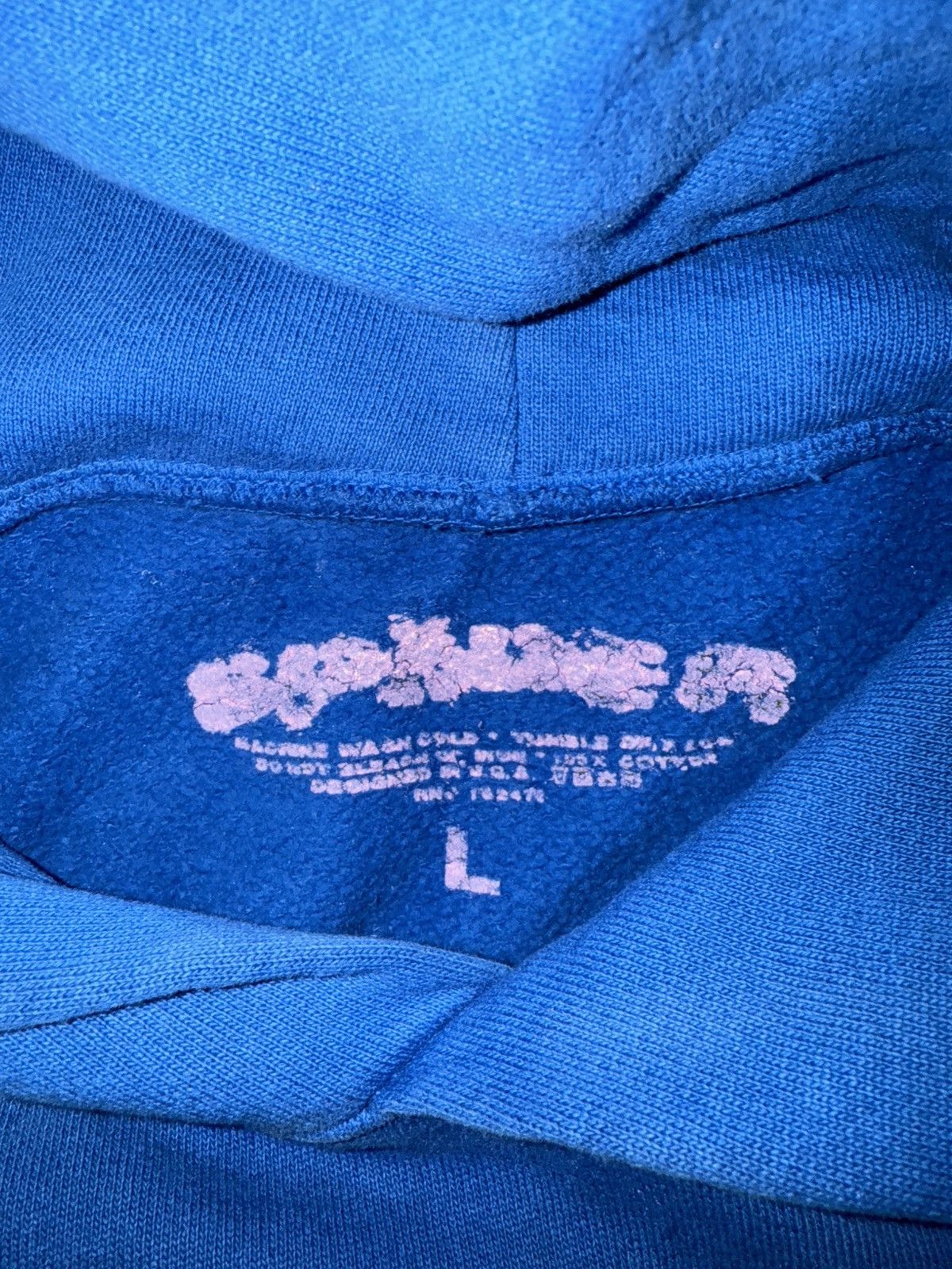 Sp5der Sp5der beluga hoodie blue+pink Size US L / EU 52-54 / 3 - 2 Thumbnail