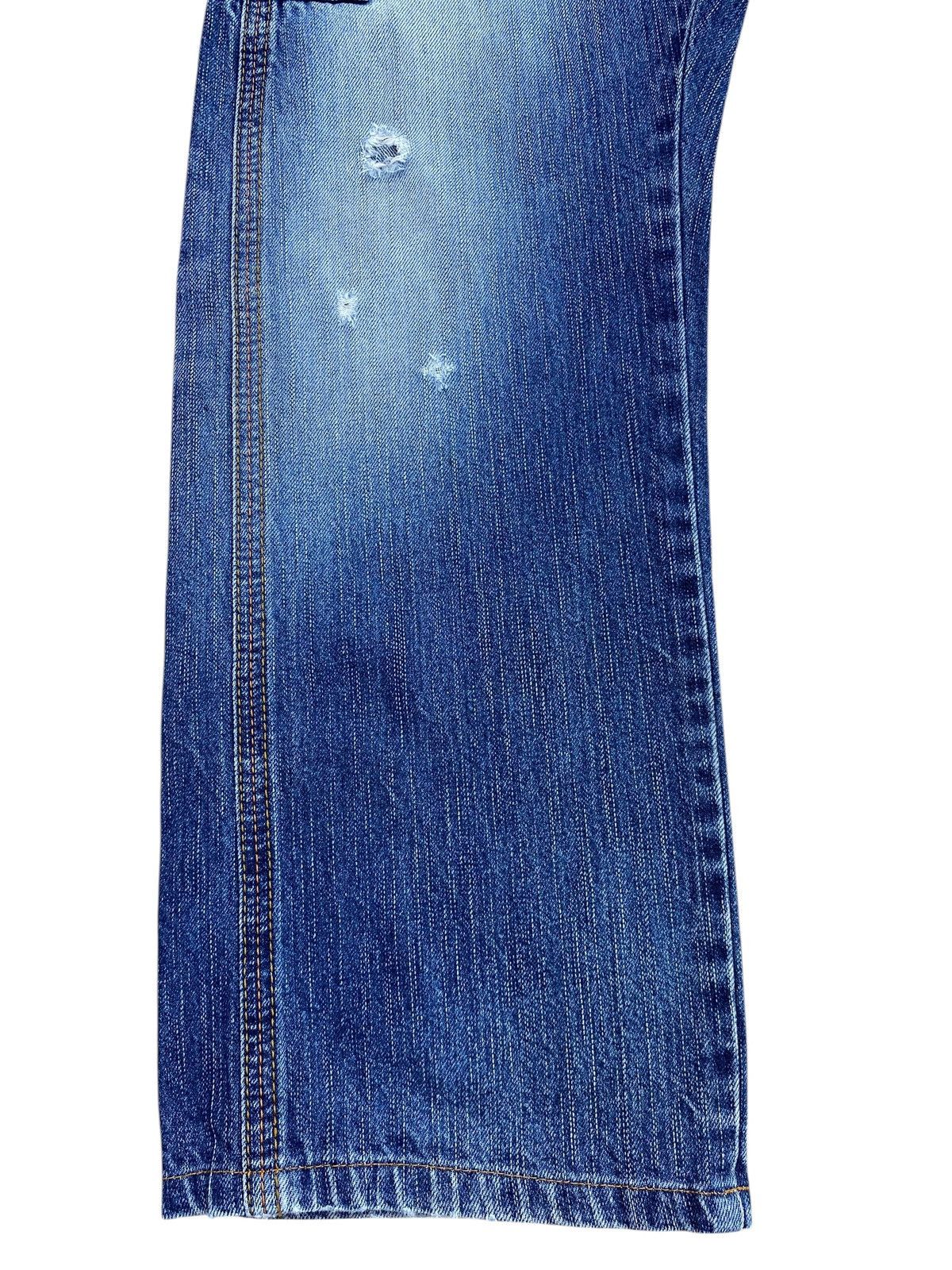 Japanese Brand Vintage Japanese Brand Genoese 2 side Pocket Loose Jeans Size US 34 / EU 50 - 5 Thumbnail