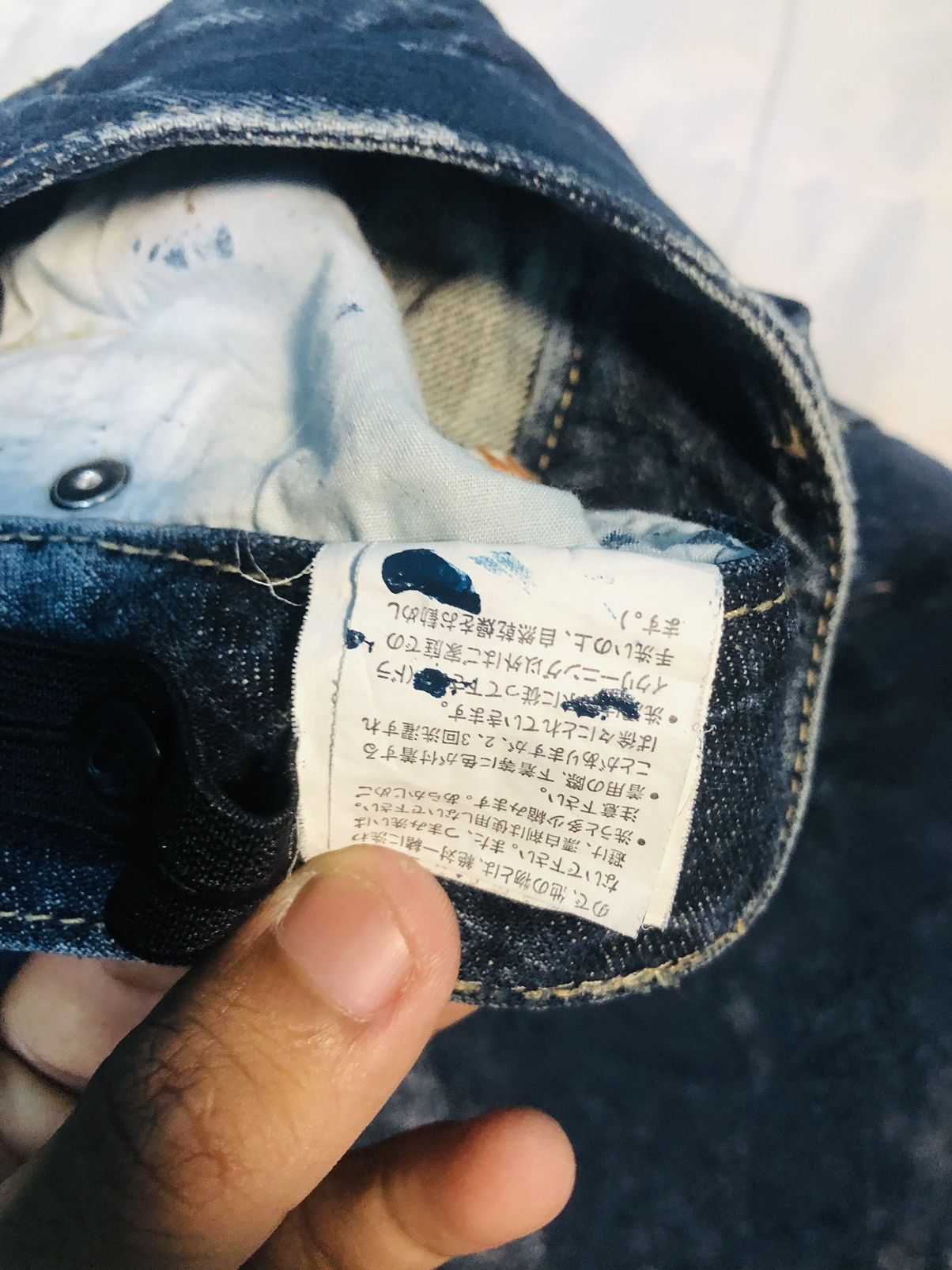Japanese Brand Sky Bomber Mini Jeans (10) Size US 28 / EU 44 - 13 Thumbnail