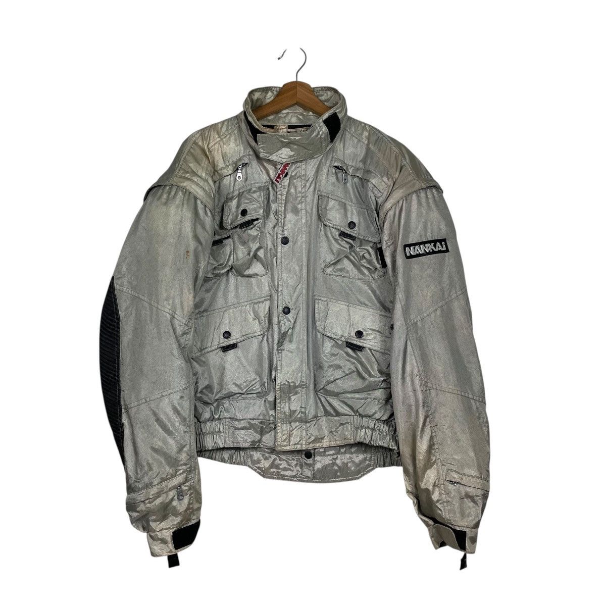 Japanese Brand Nankai Motorcycle Riding Padded Jacket Size US L / EU 52-54 / 3 - 1 Thumbnail