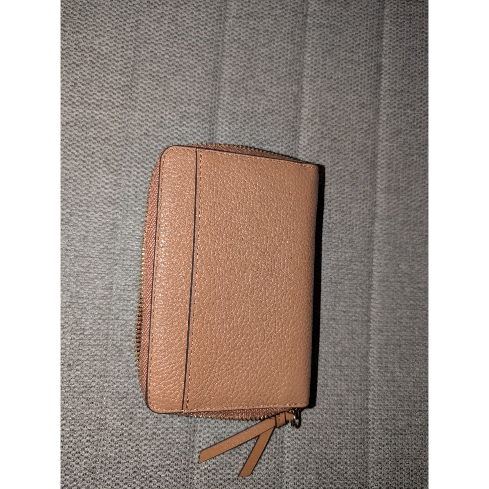 Kate Spade kate spade Pebbled Zip-Around Wallet in Brown Size ONE SIZE - 7 Thumbnail